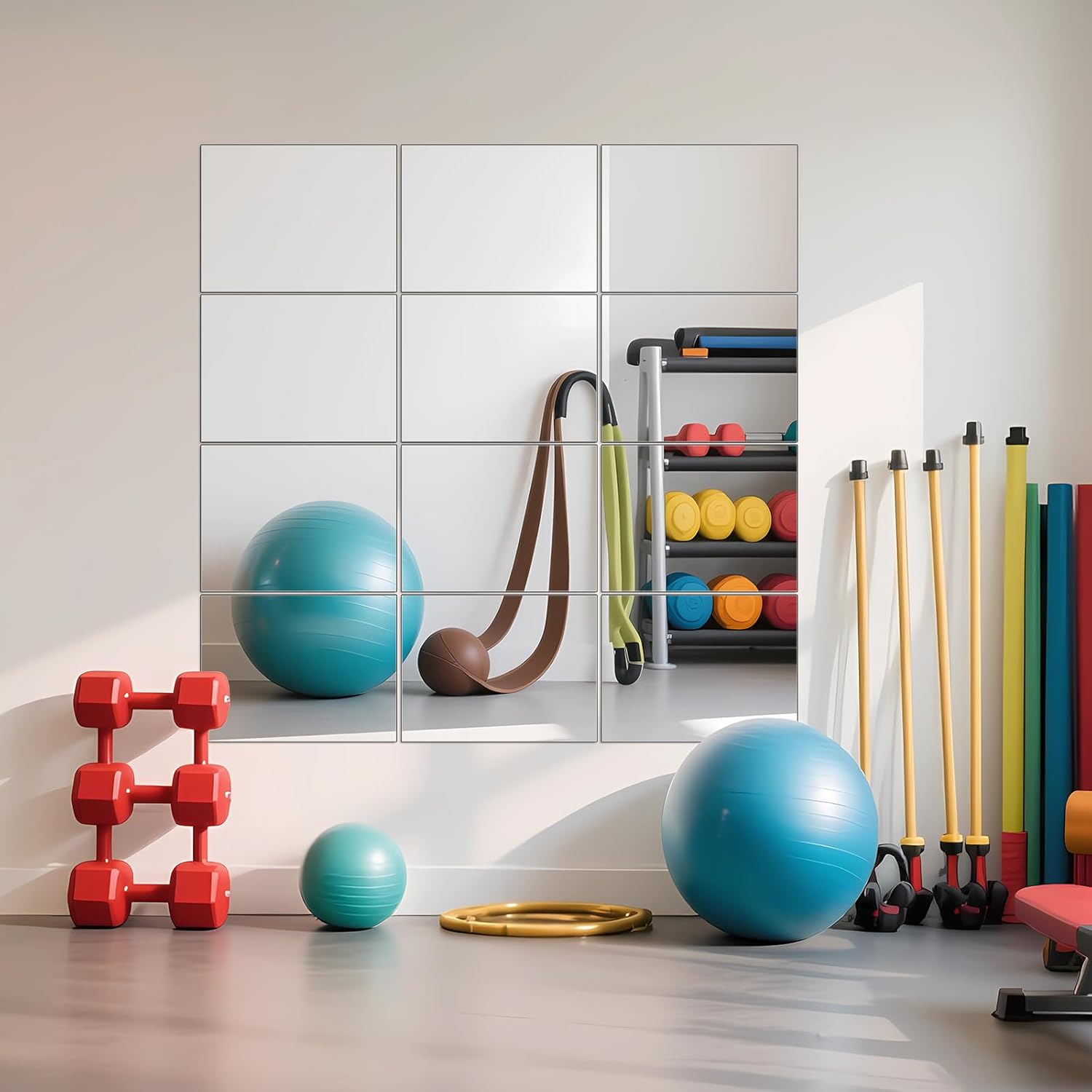Ruomeng Home Gym Mirrors Wall Mounted