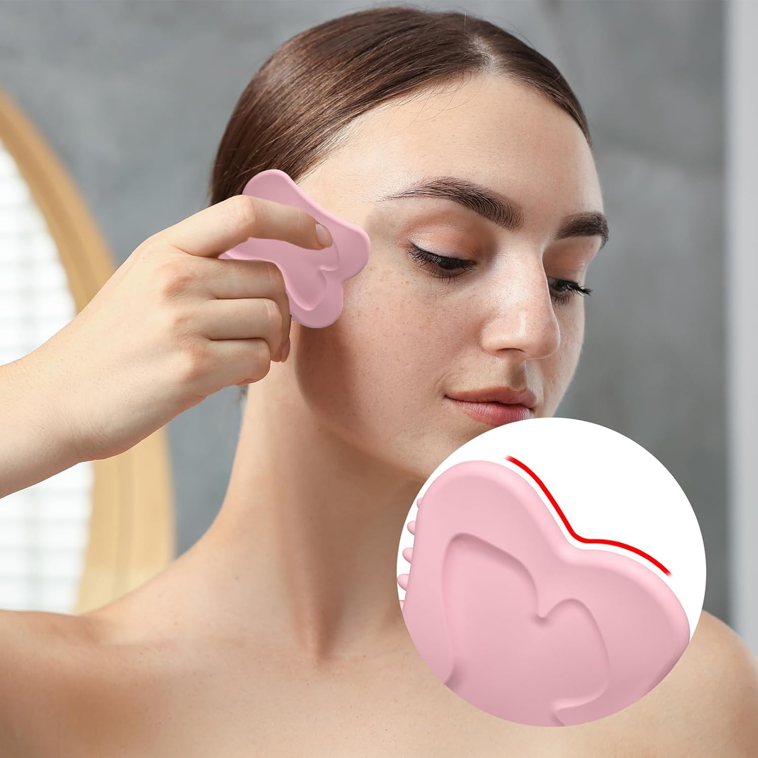 Silicone Facial and Body Massage Brush