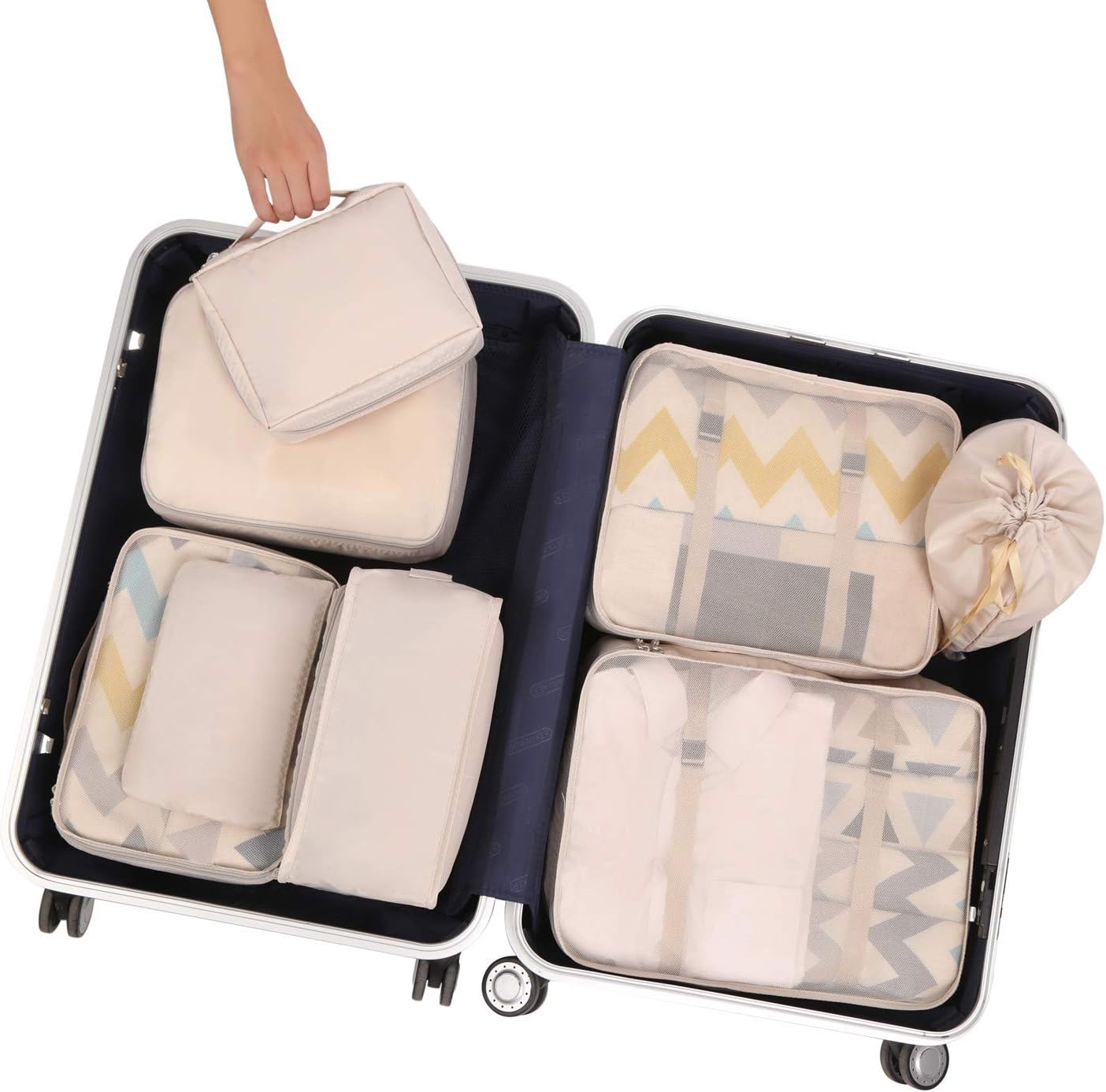 BAGAIL 8-Set Packing Cubes