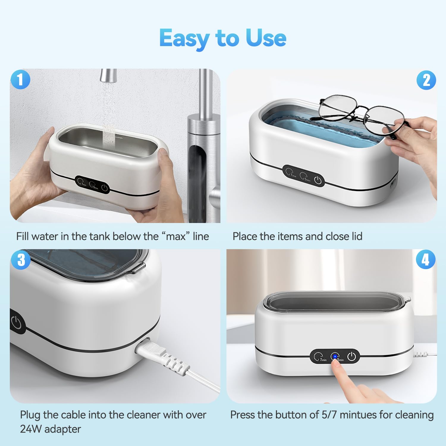 Ultrasonic Jewelry Cleaner