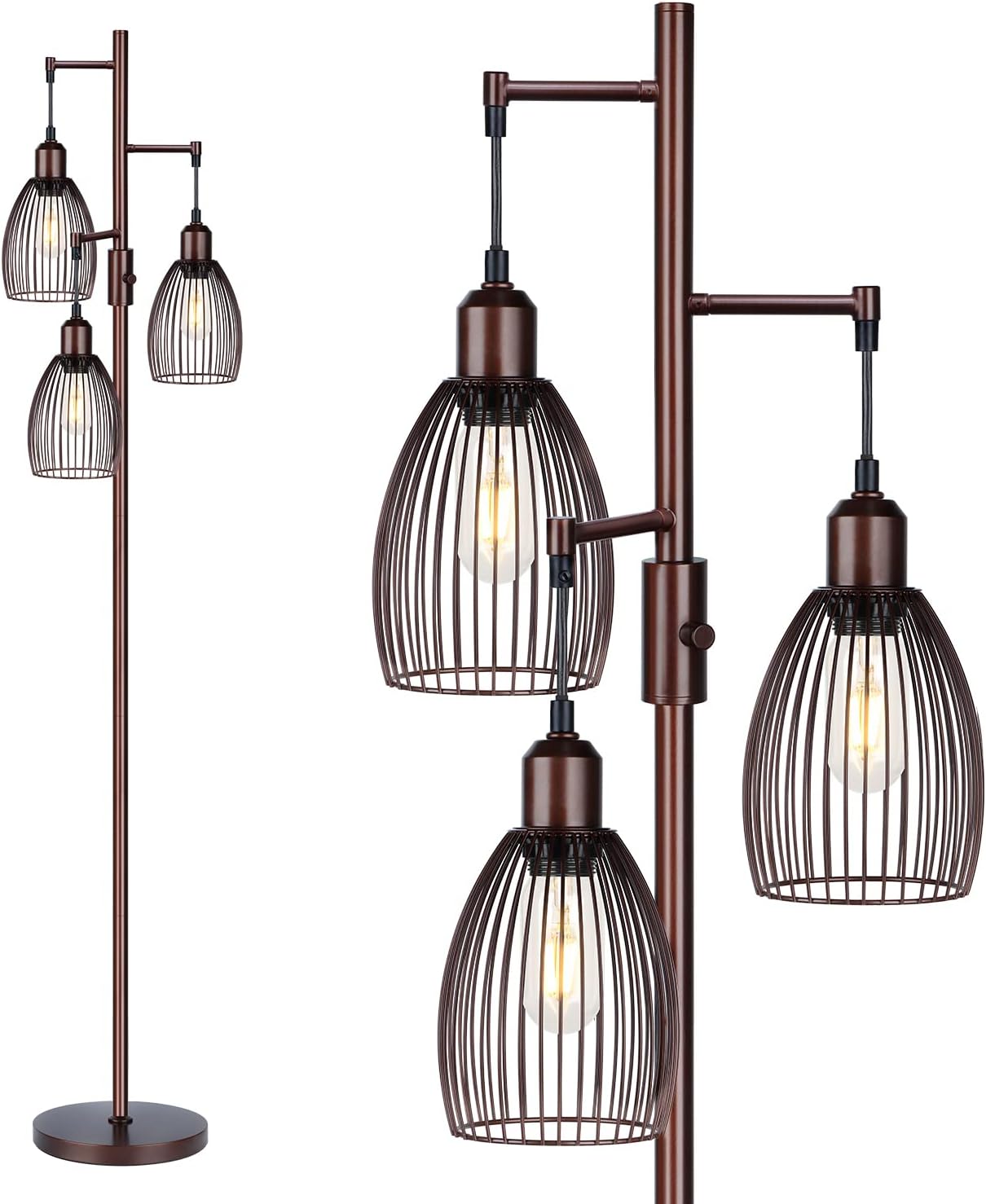 Torondo Dimmable Floor Lamp for Living Room