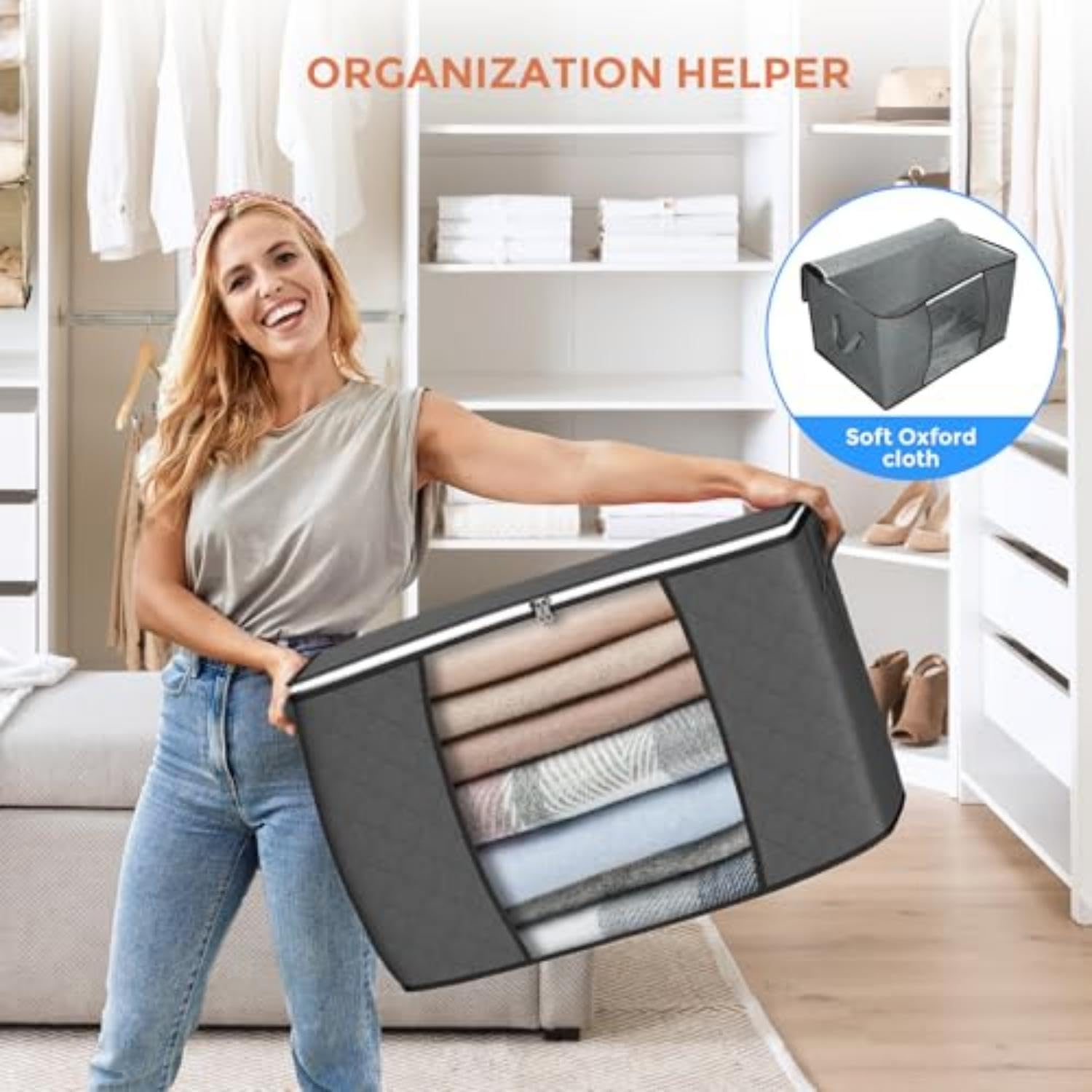 90L Large Clothes Storage Bags