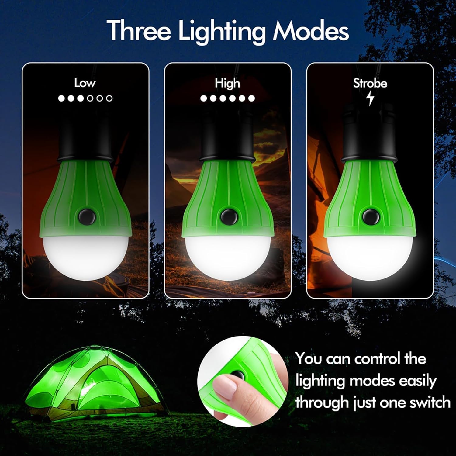 Tent Lamp Portable LED Emergency Lantern Lights