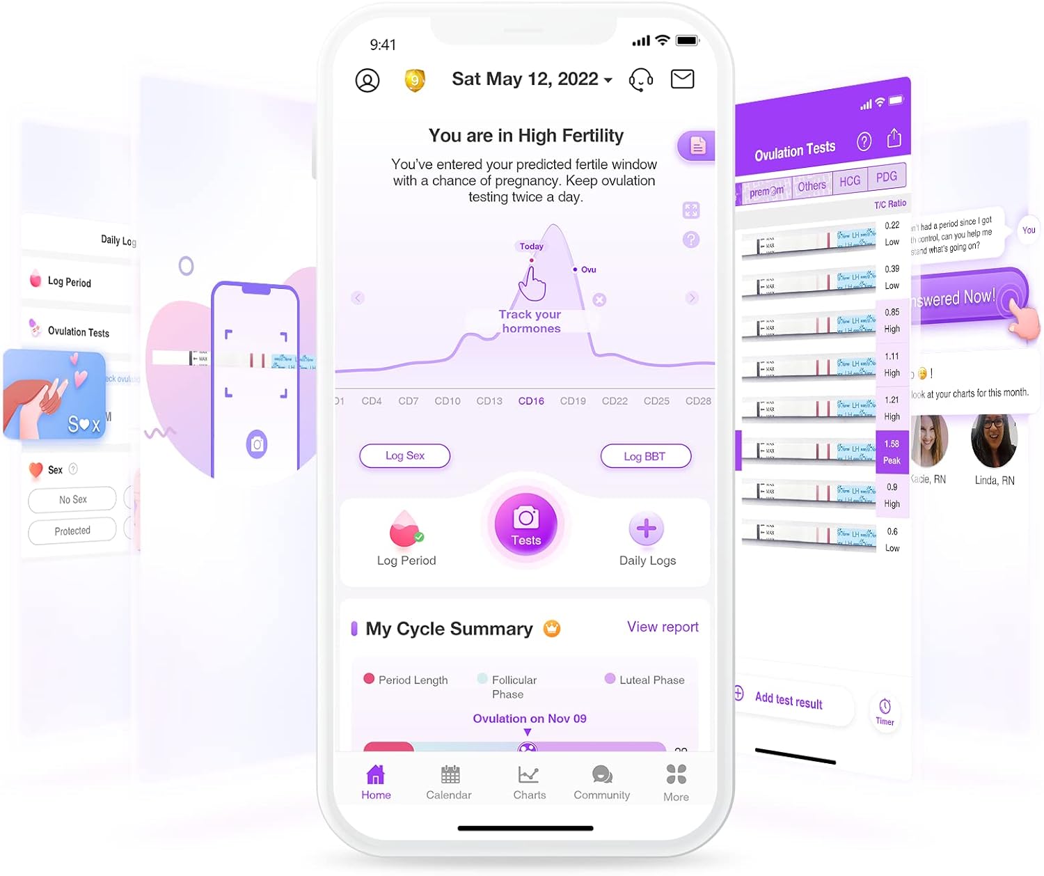 Home Ovulation & Pregnancy Test Strips