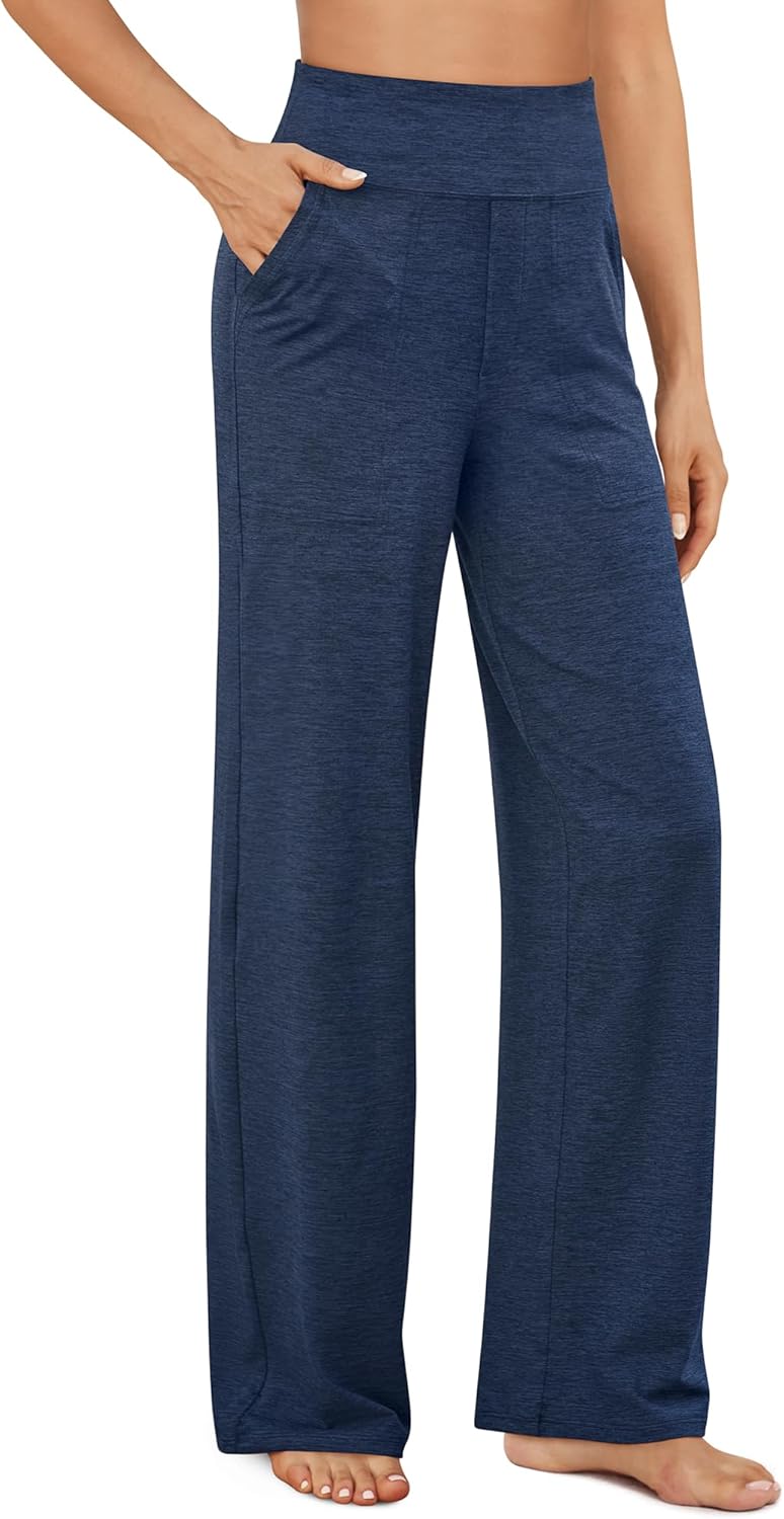 G4Free Women's Wide-Leg Yoga Pants