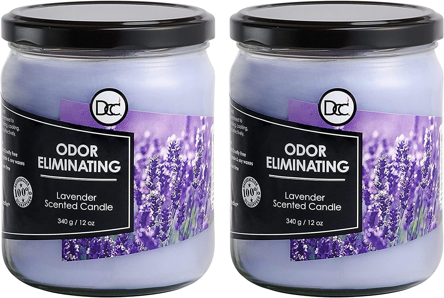 Vanilla Bean Odor Eliminating Candle – 80-Hour Burn