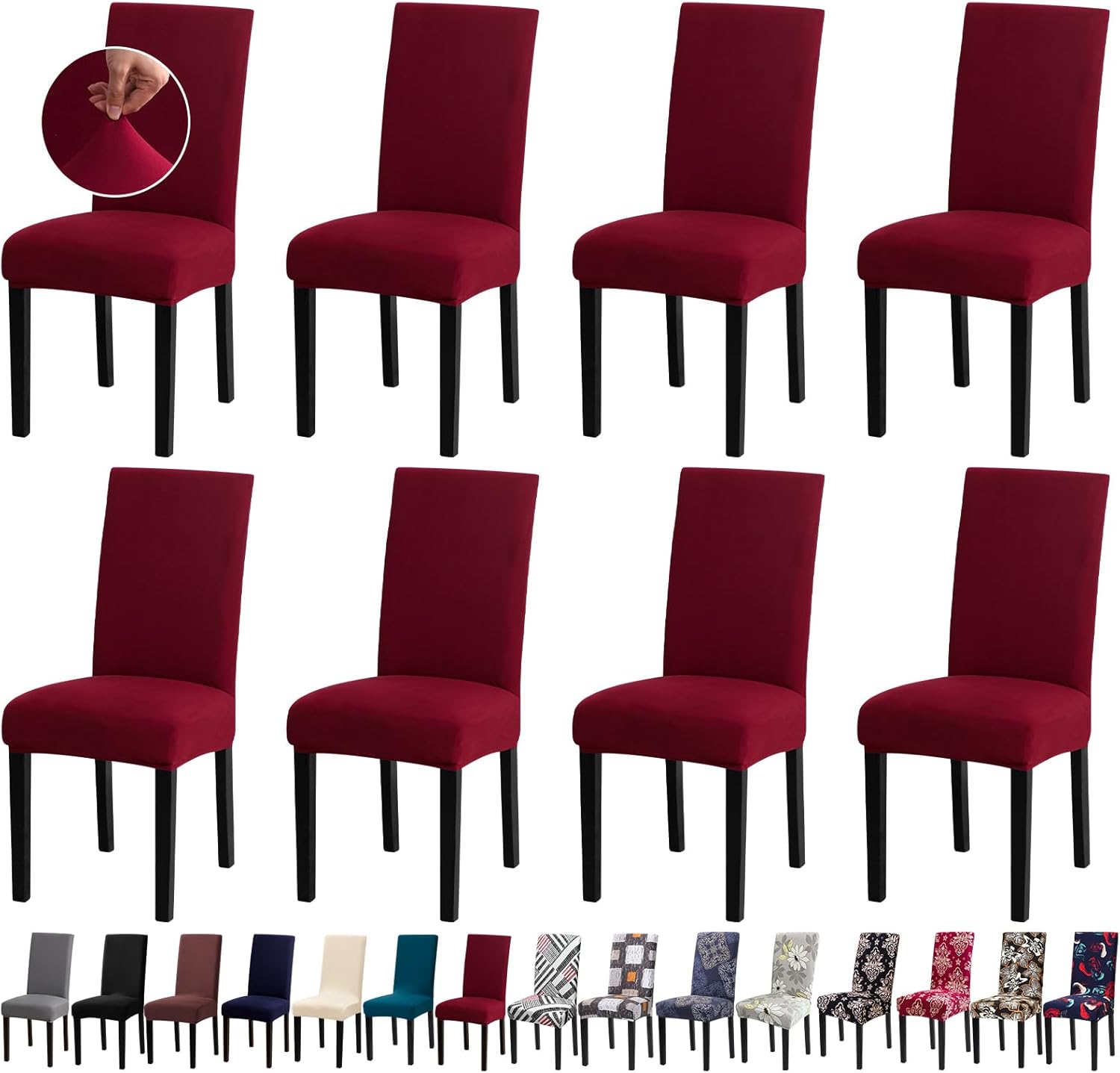 Chair Covers Stretch Kitchen Dining Room