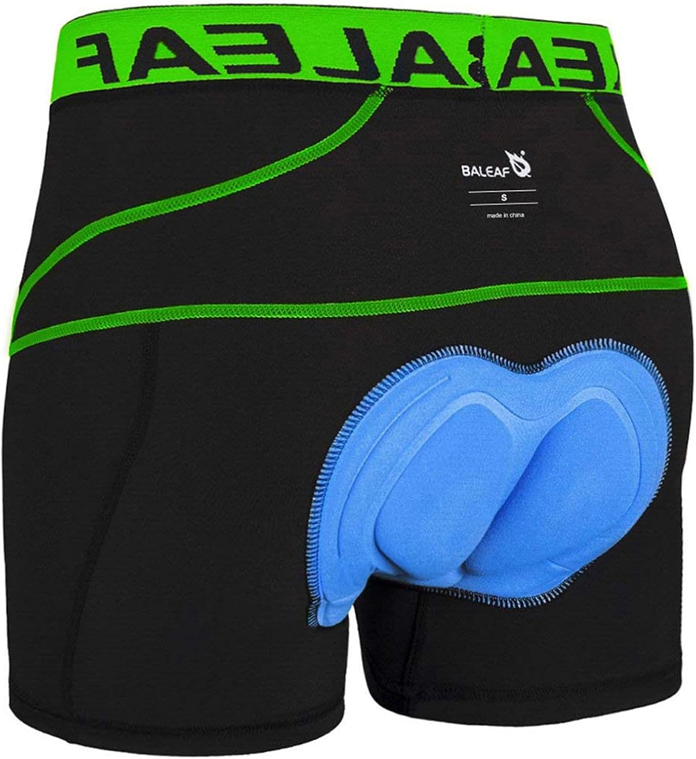 baleaf Men's 3D Padded Bike Shorts Underwear