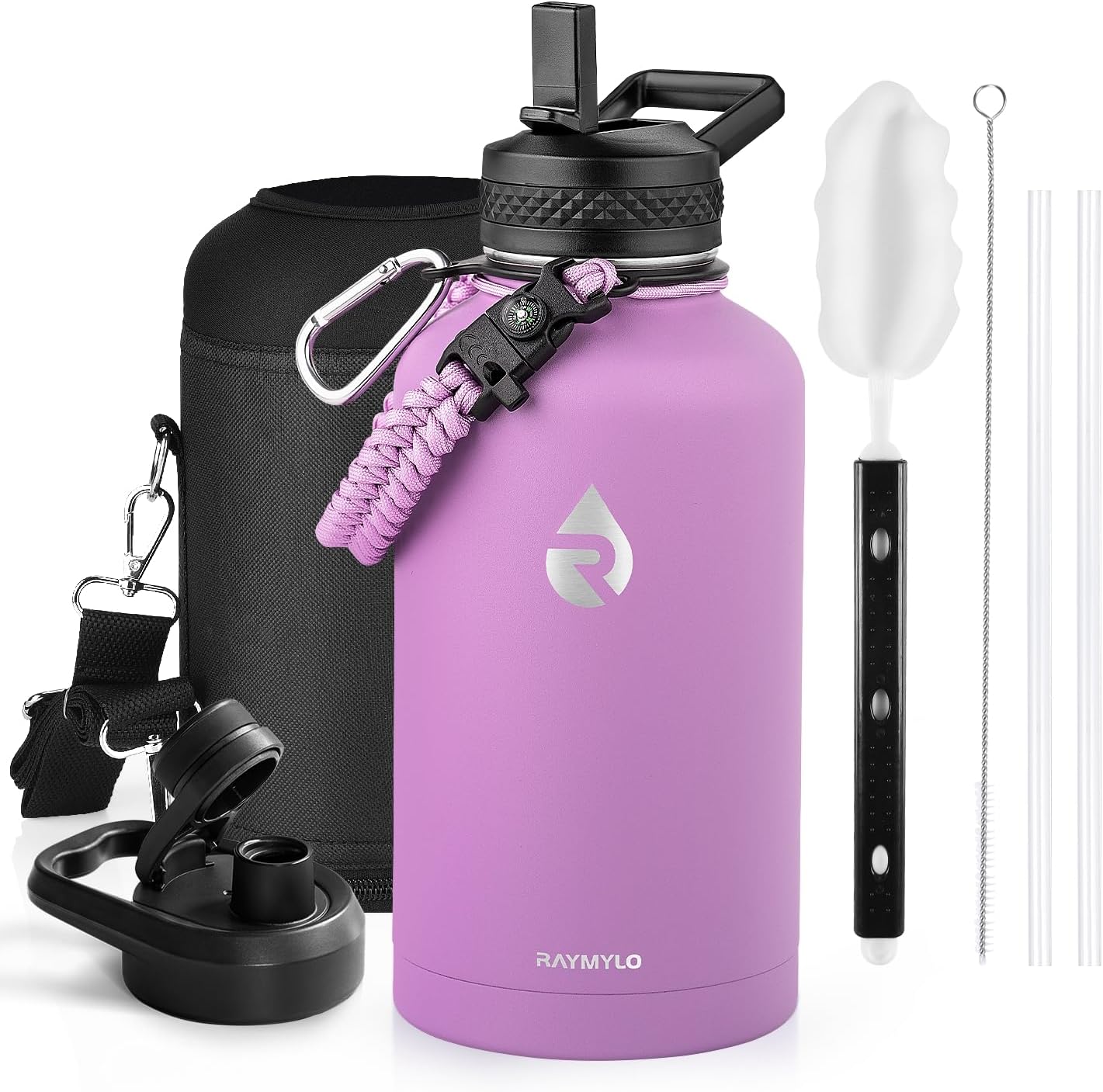 64oz Insulated Water Bottle Stainless Steel