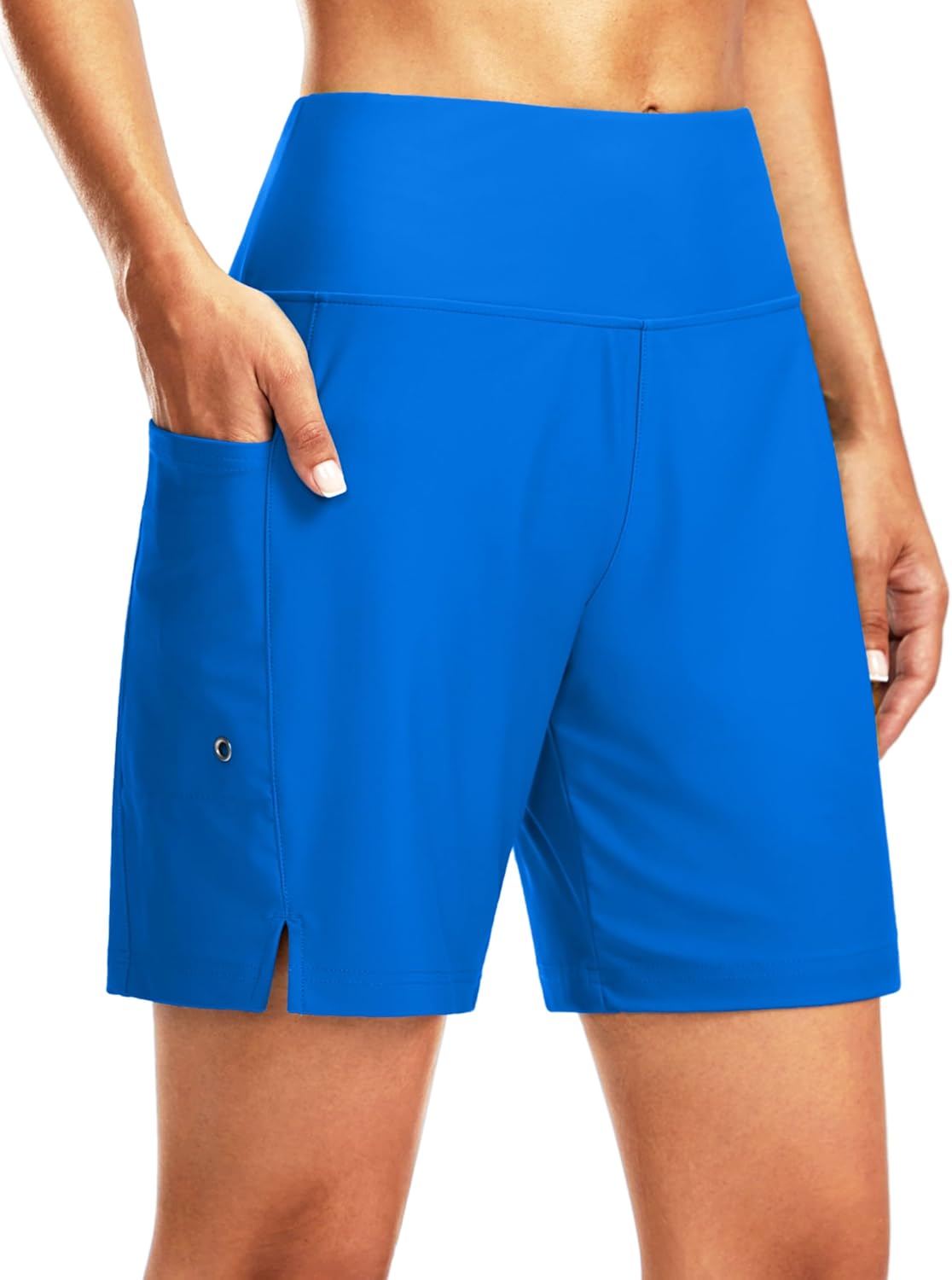 Women’s Swim Board Shorts with Liner Pockets