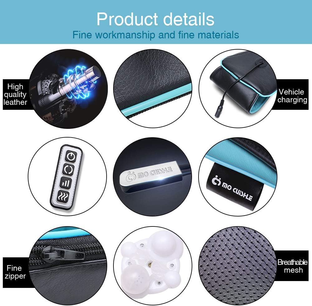 Mo Cuishle Shiatsu Neck & Back Massager with Heat