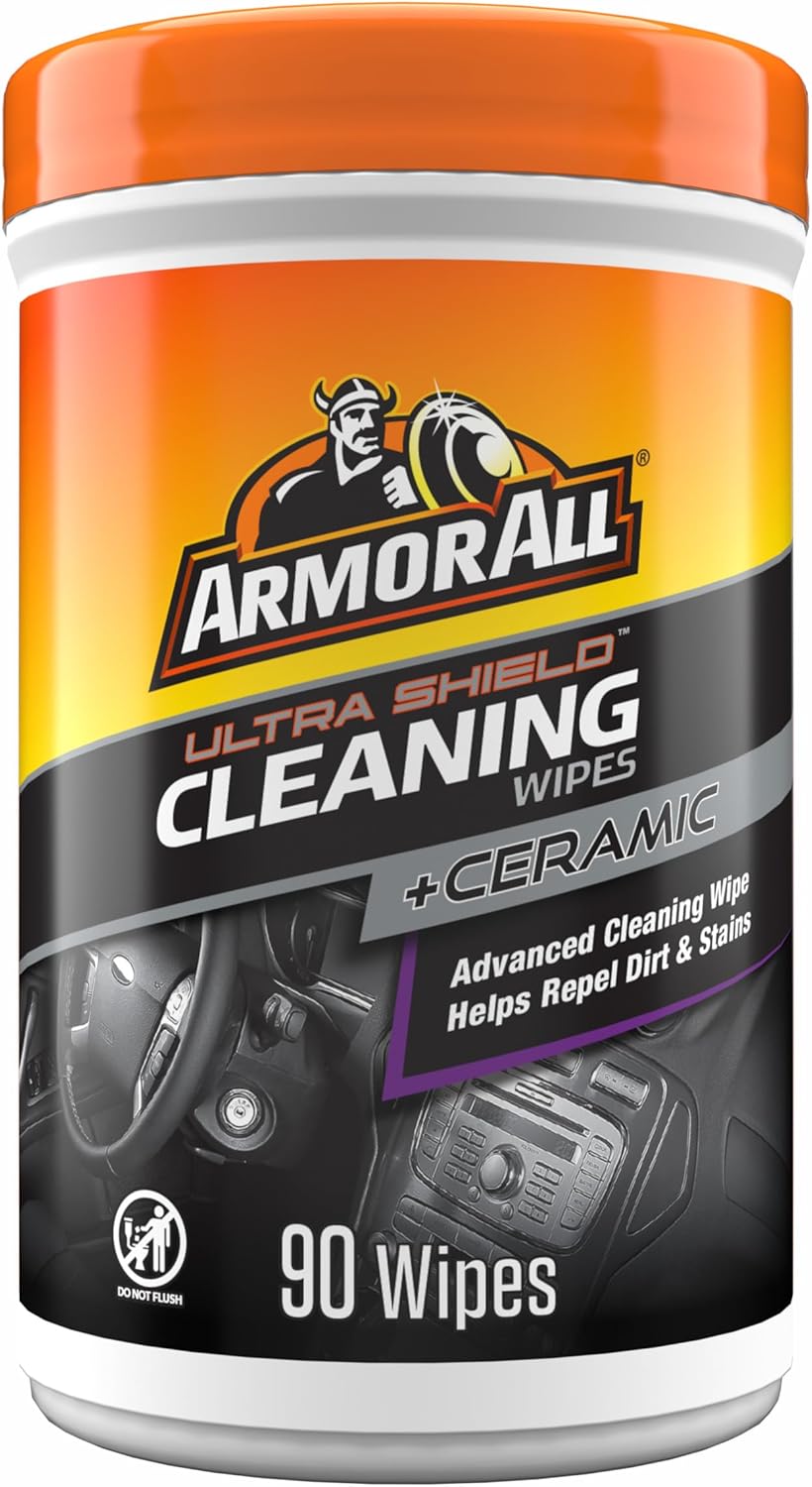 Armor All Car Cleaning Wipes 90 Count Interior and Exterior Cleaner