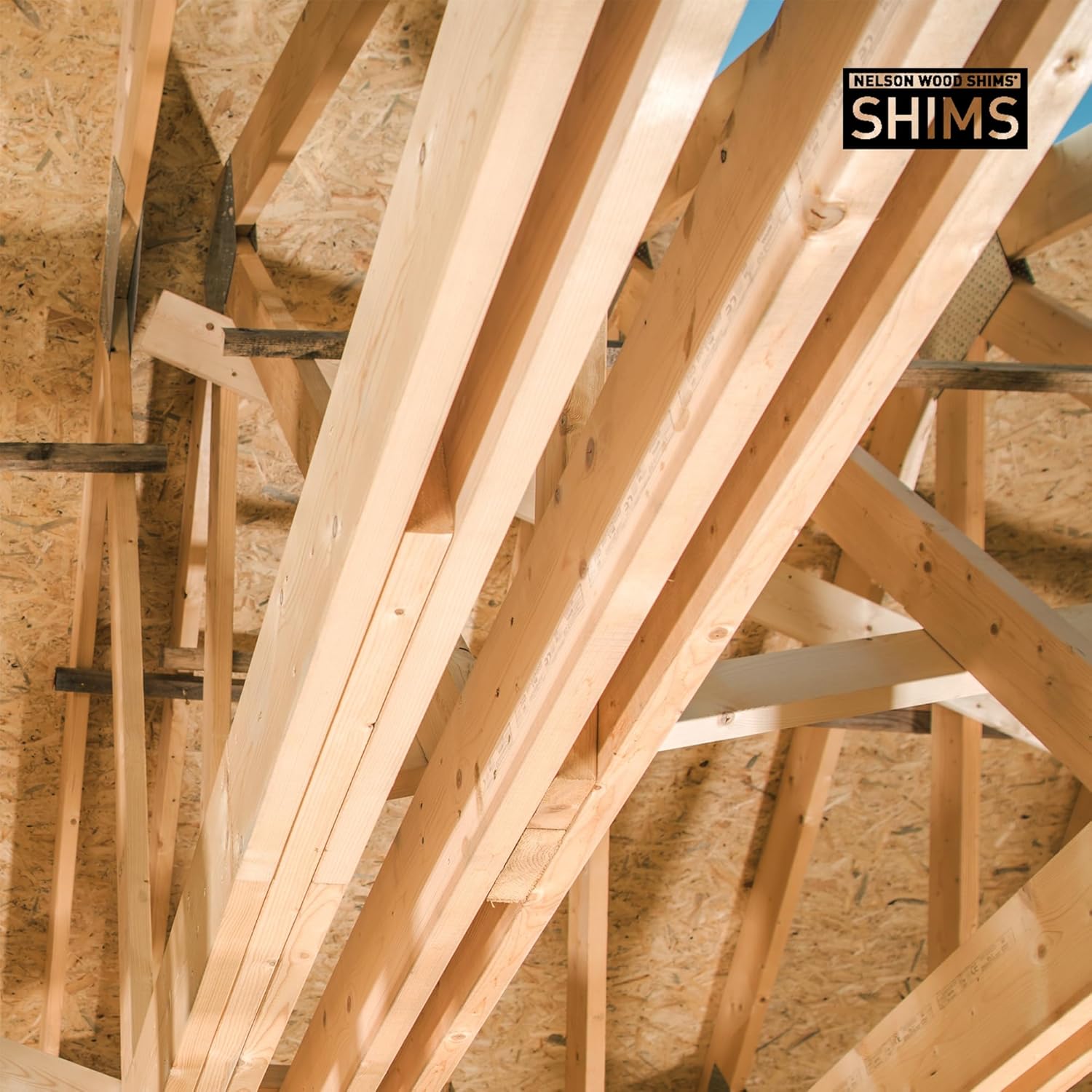 Durable Wood Shims for Toilets & Tables