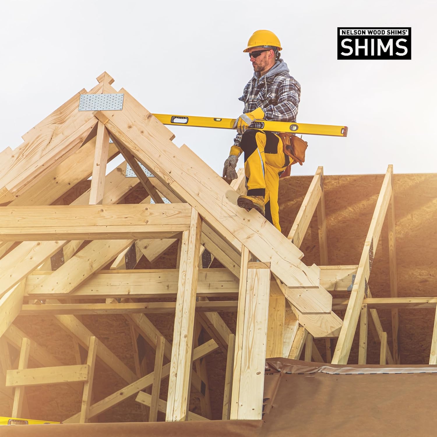 Durable Wood Shims for Toilets & Tables