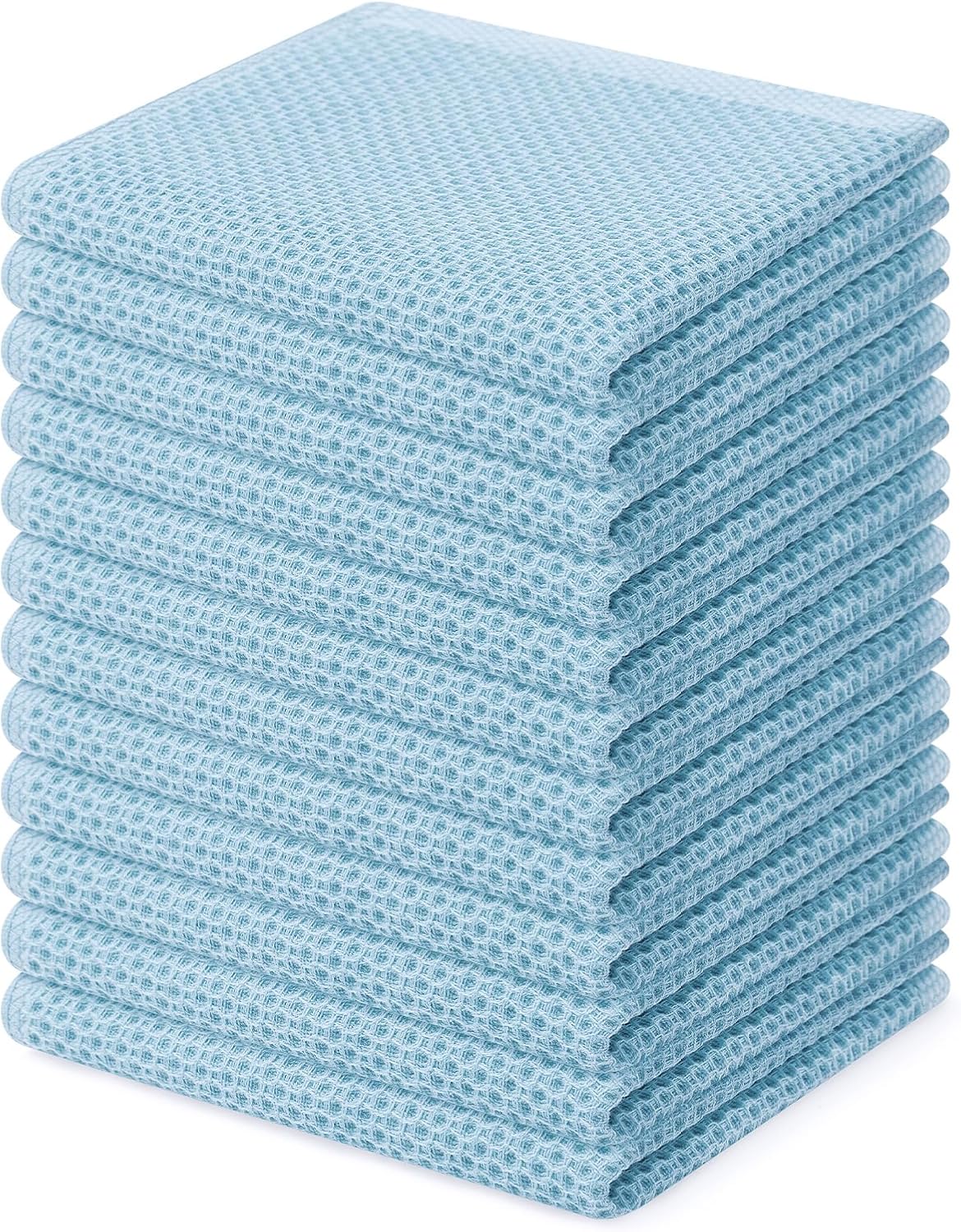 Homaxy 100% Cotton Waffle Dish Cloths