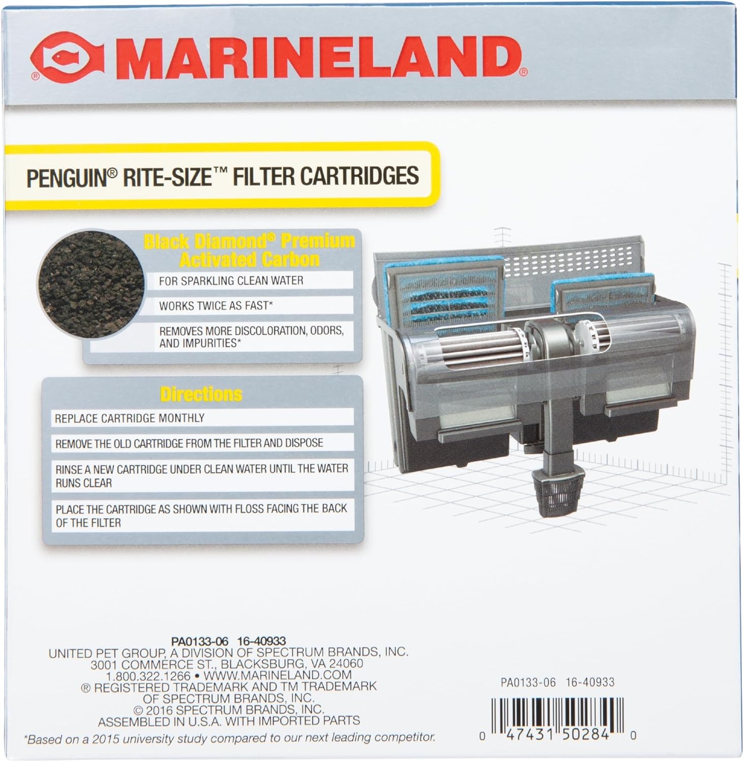Marineland Penguin Bio-Wheel Replacement Power Filter