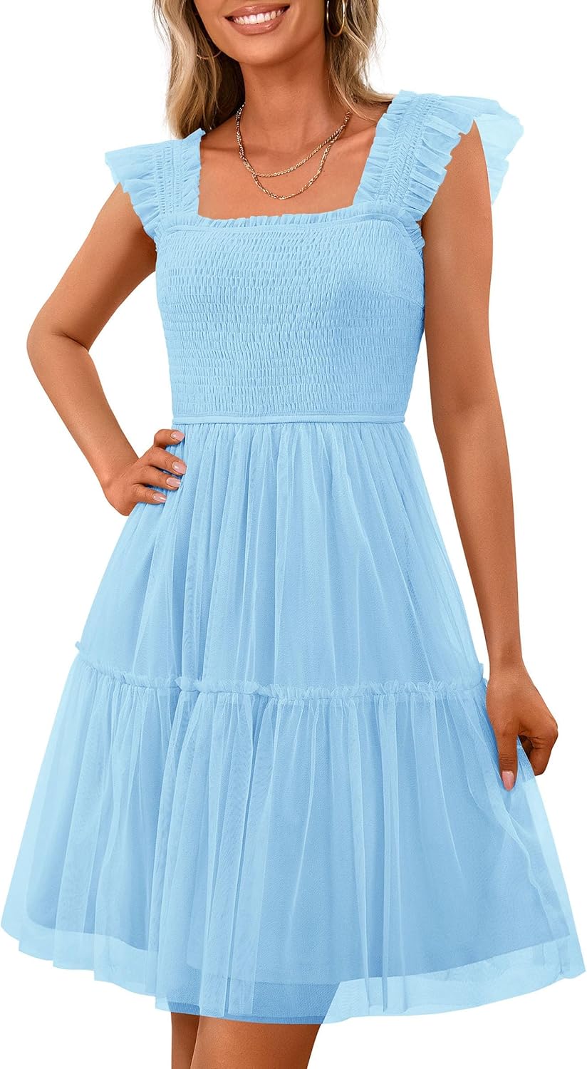 PRETTYGARDEN Women’s 2025 Summer Mini Dress