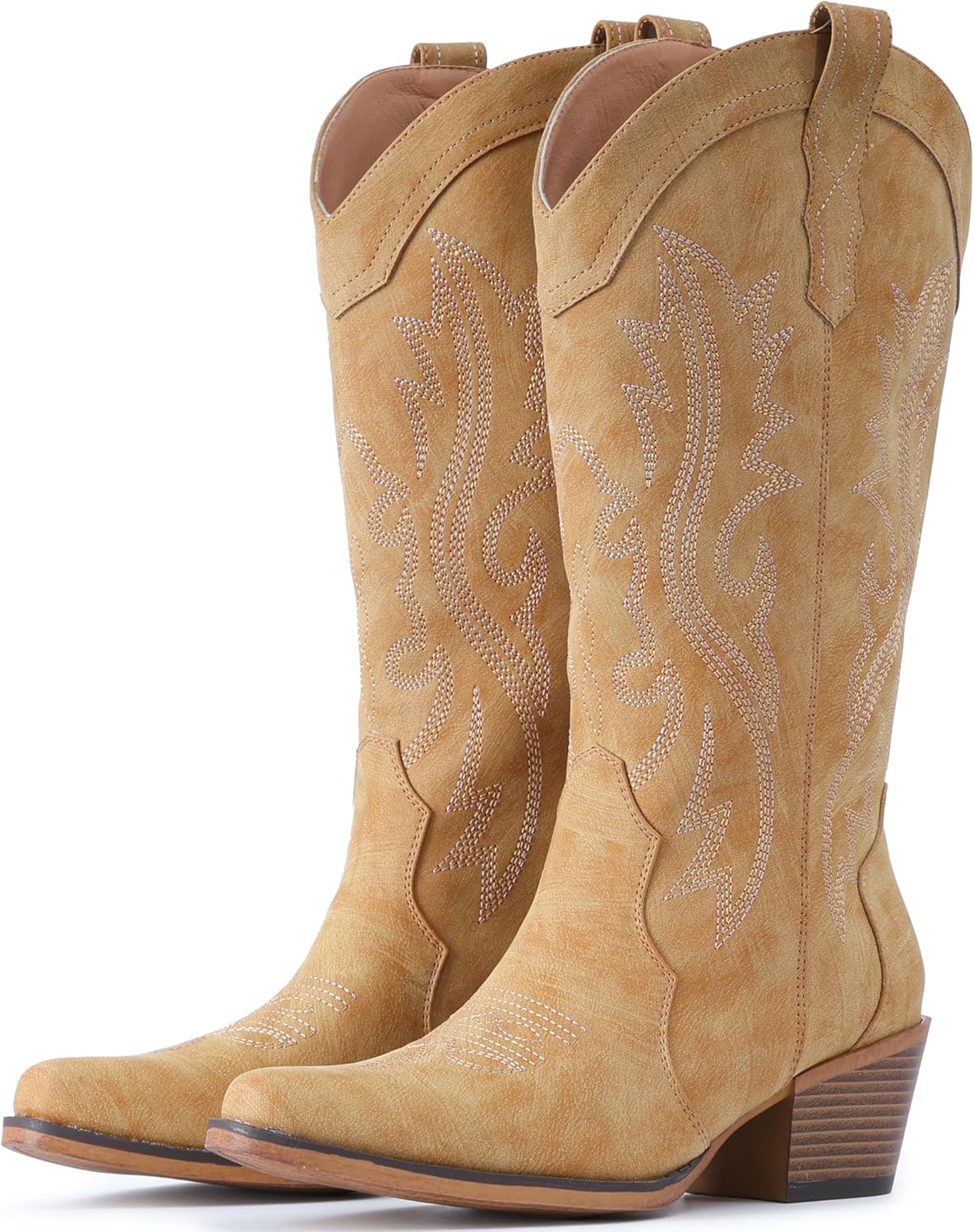IUV Cowboy Boots For Women Western Cowgirl Boots
