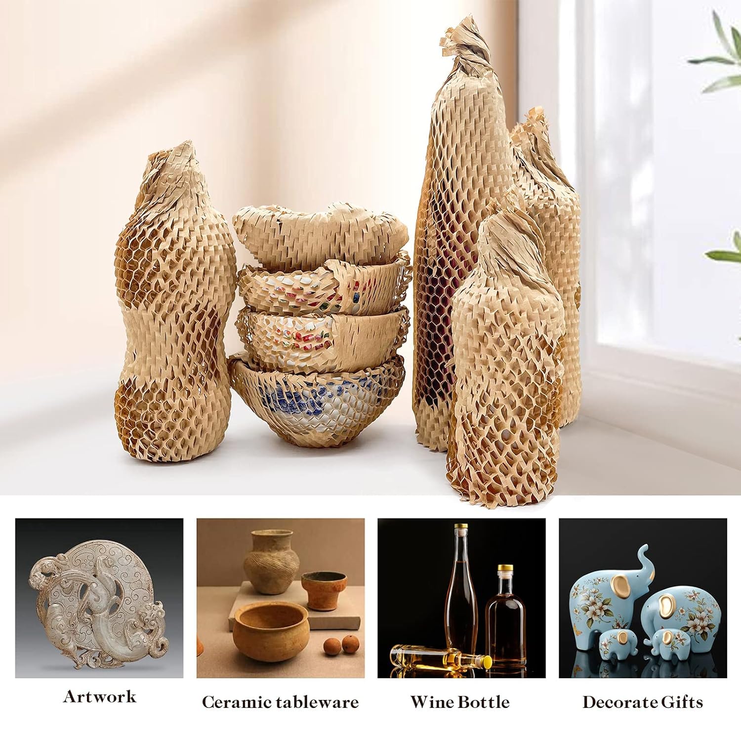 Honeycomb Cushion Wrap for Packaging Items
