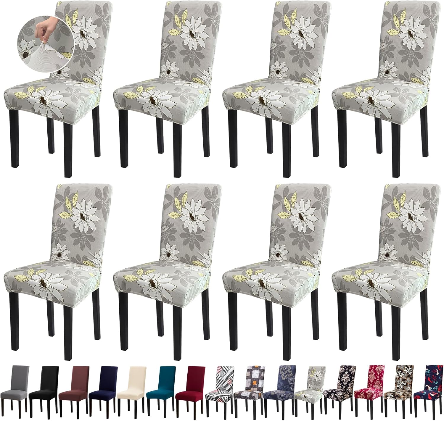 Chair Covers Stretch Kitchen Dining Room