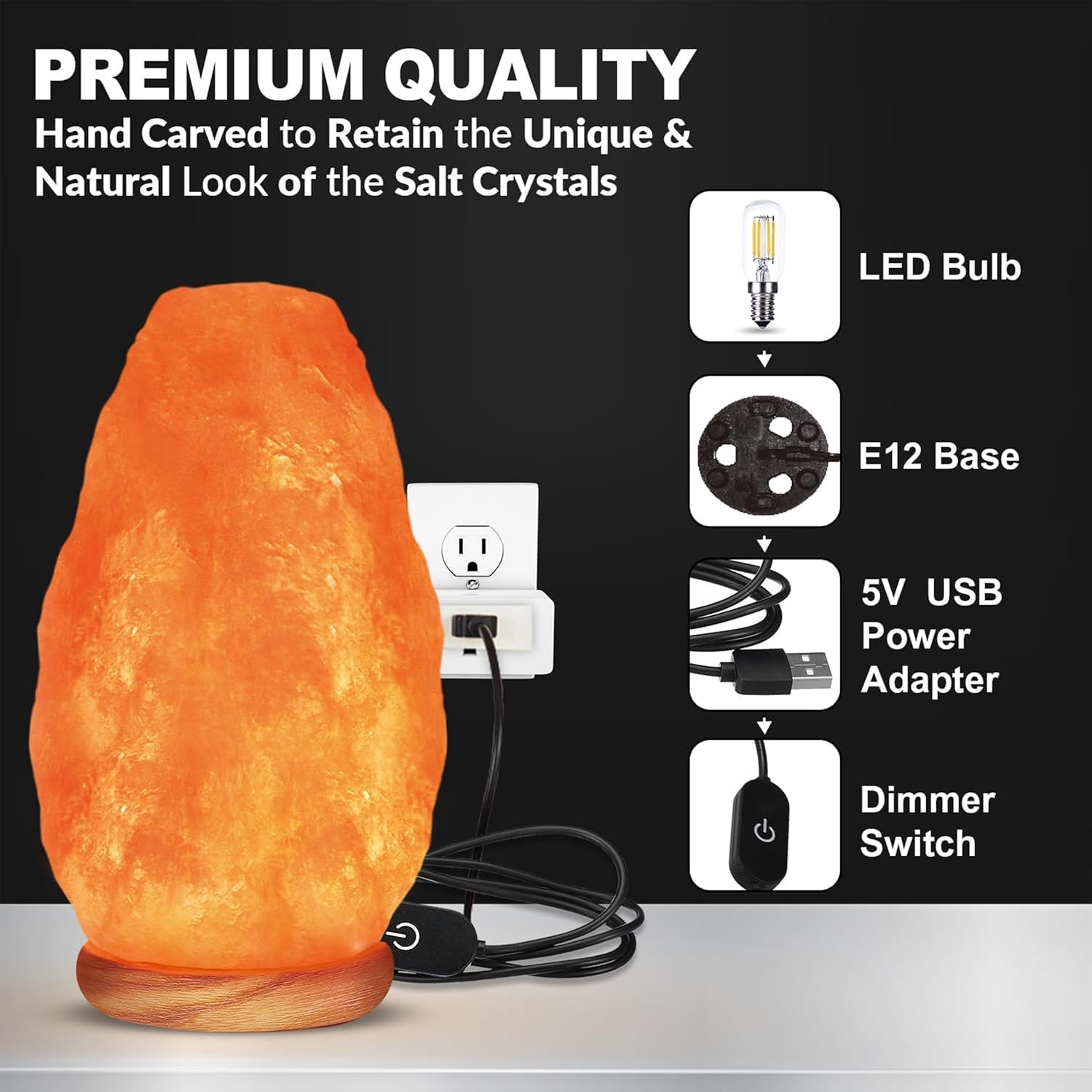 Himalayan Glow Salt Lamp