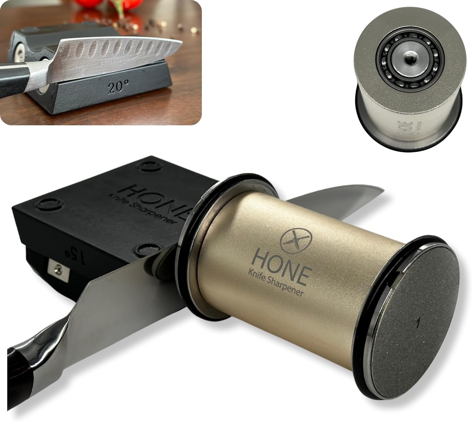 𝗛𝗢𝗡𝗘 Knife Sharpener Knife Blade Repair and Restoration Tool