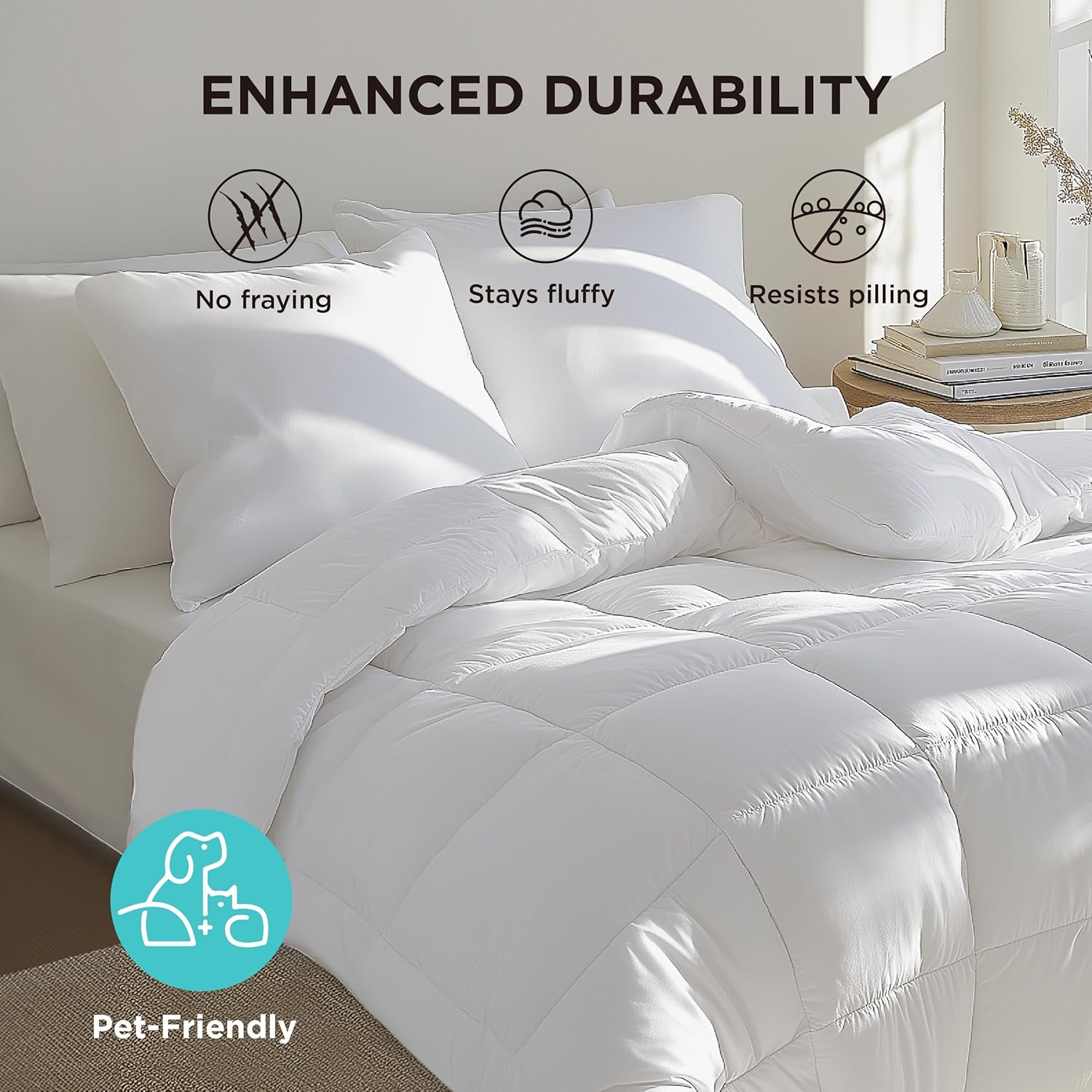 Bedsure Comforter Duvet Insert King Size