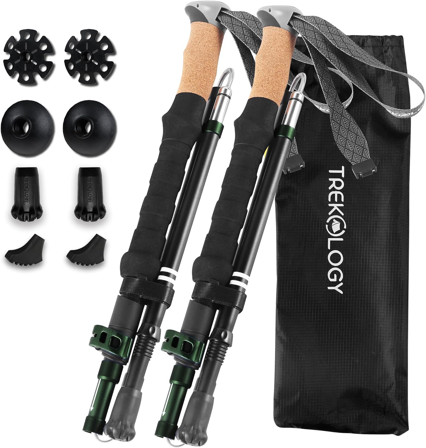 TREKOLOGY Trek-Z Trekking Poles Lightweight