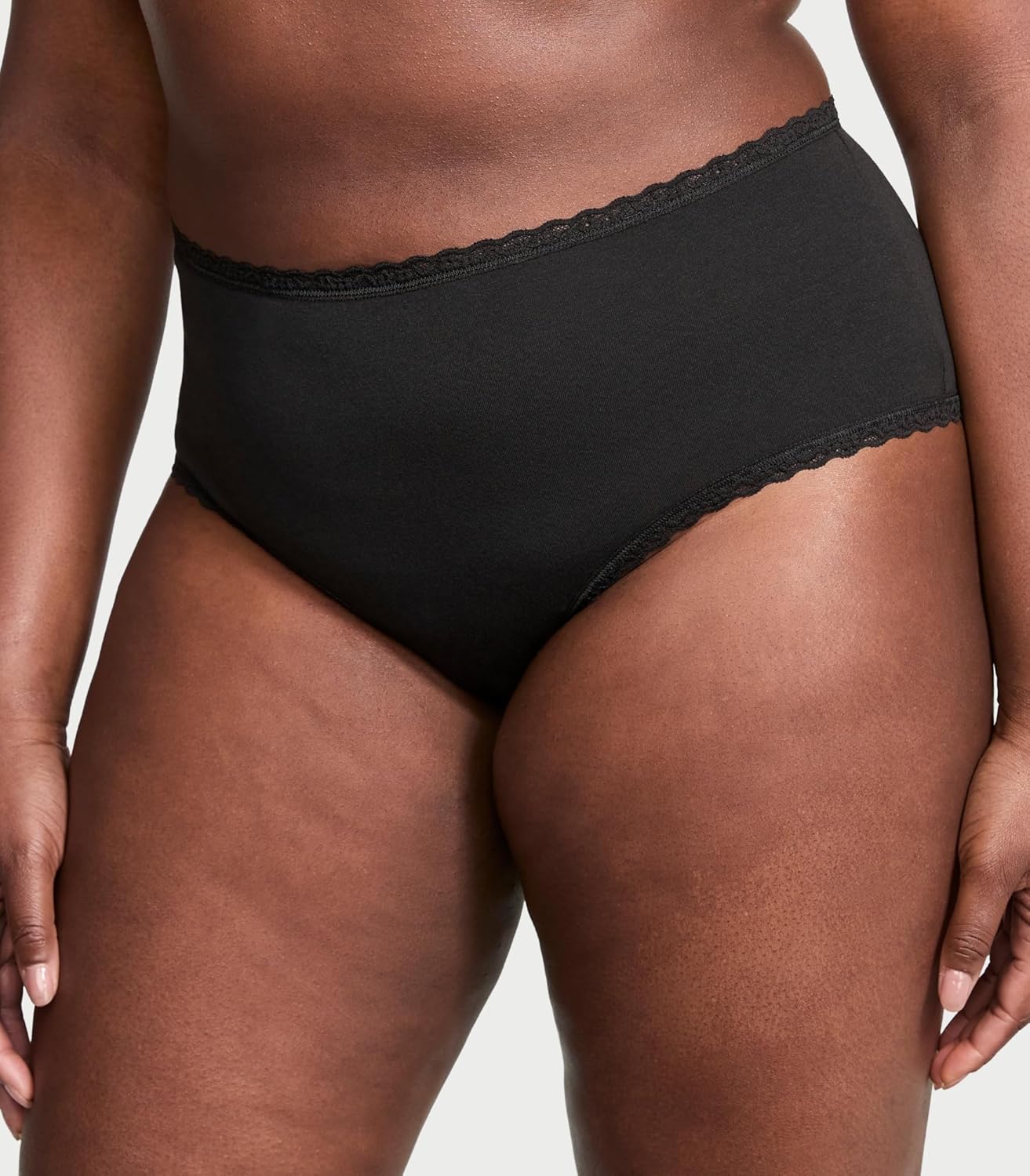 Victoria's Secret Women's Lace & Cotton Cheeky Underwear