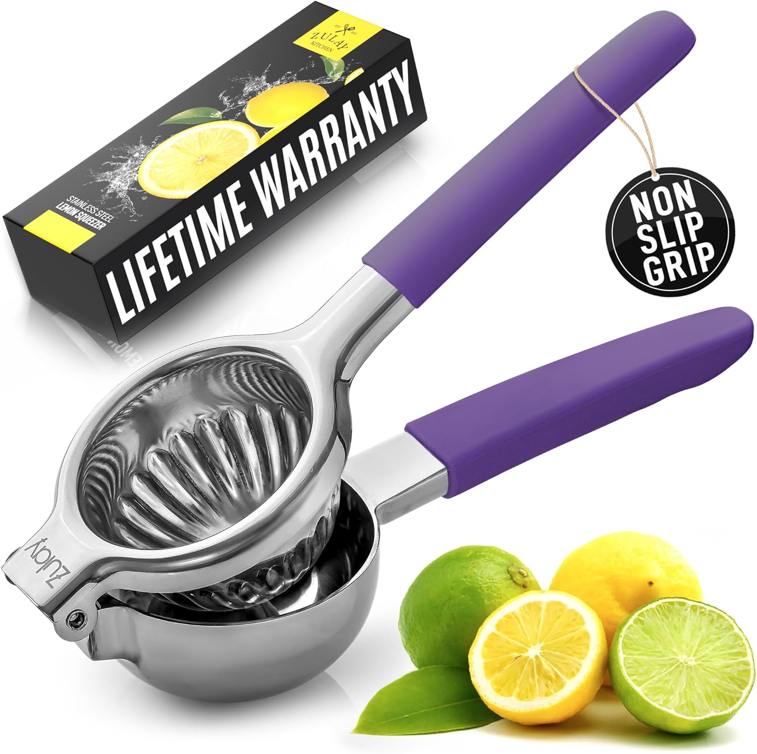 Zulay Kitchen Extra Large Lemon Squeezer
