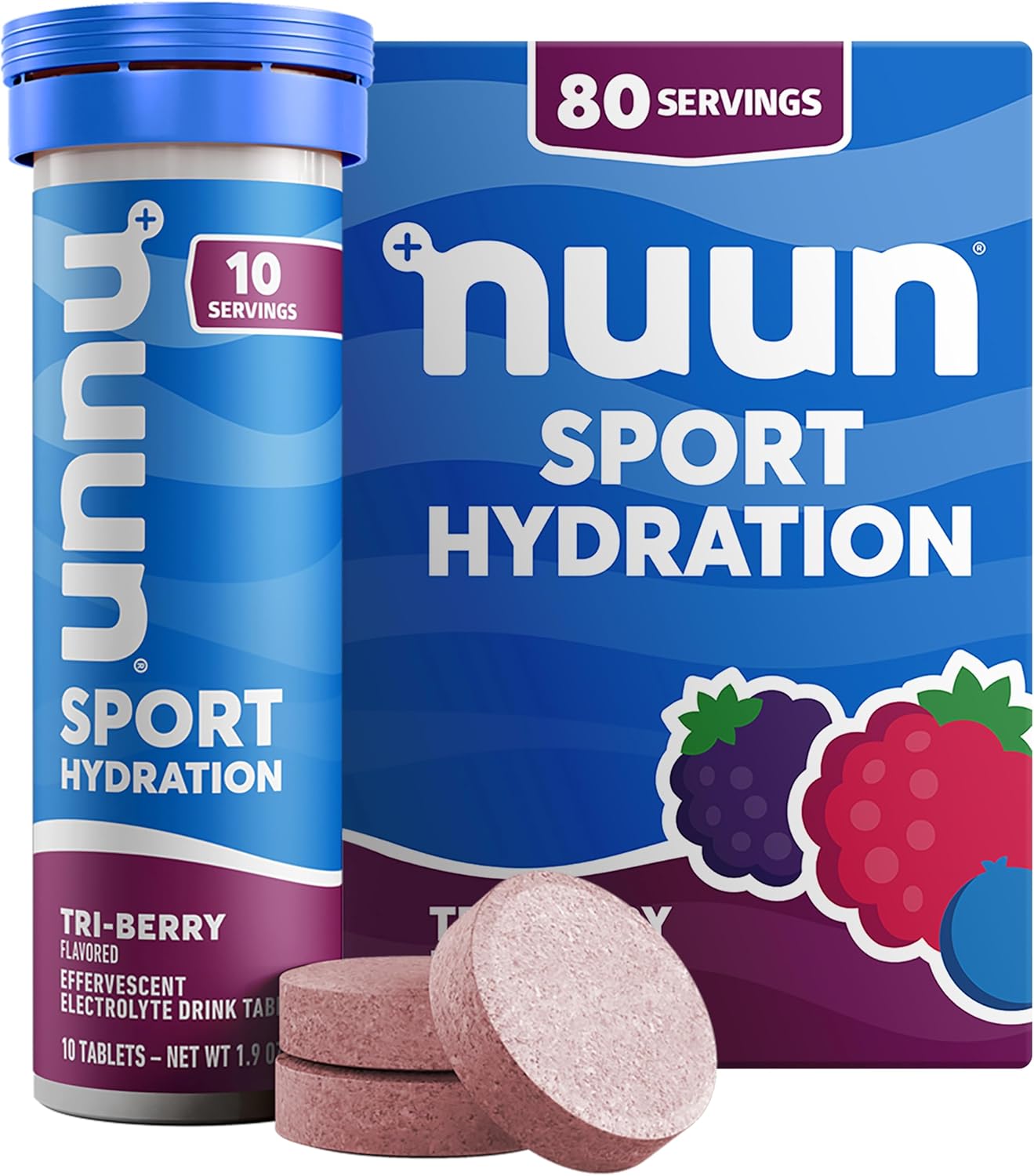 Nuun Sport Electrolyte Tablets with Magnesium