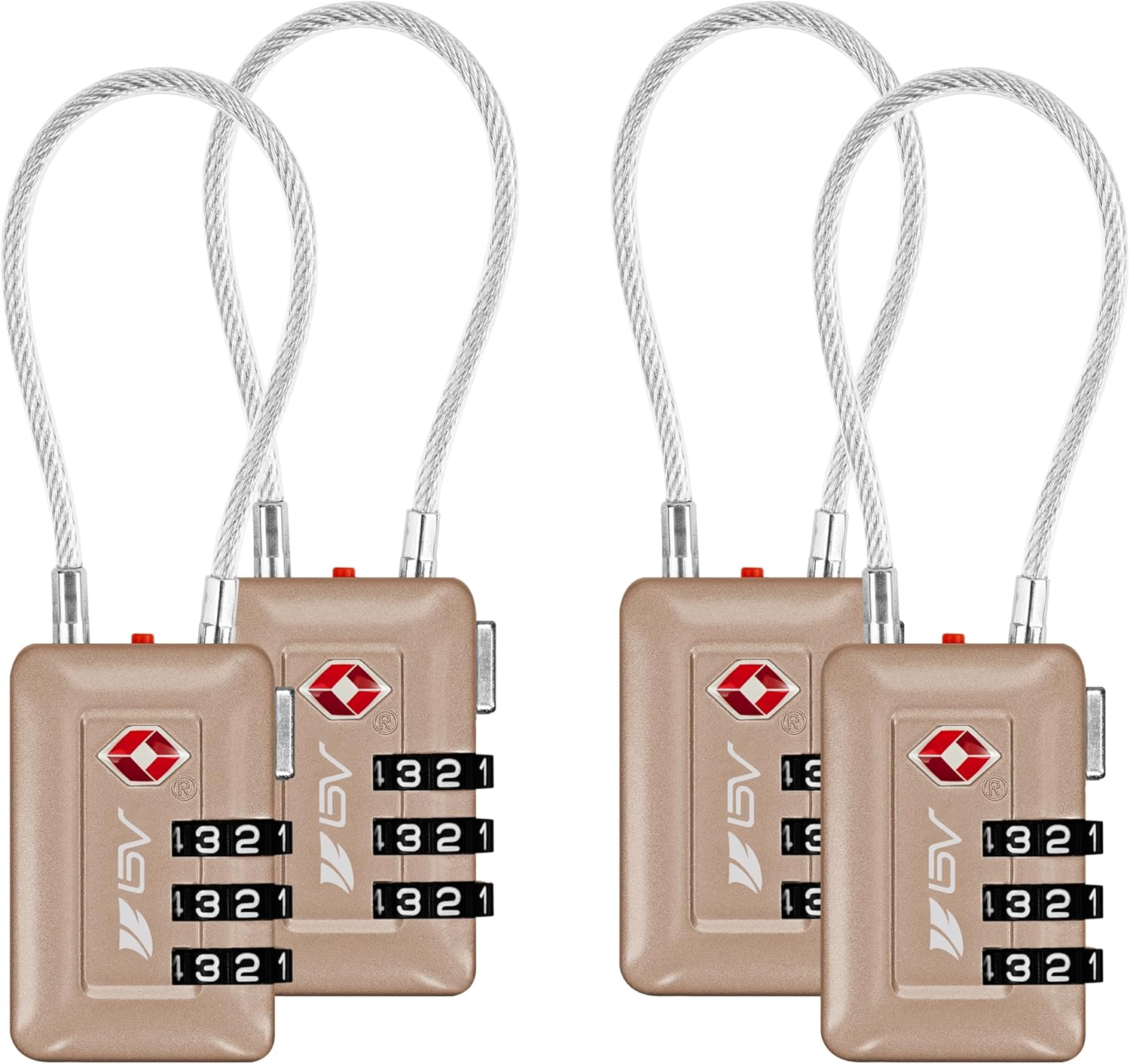 TSA Approved Travel Luggage Locks