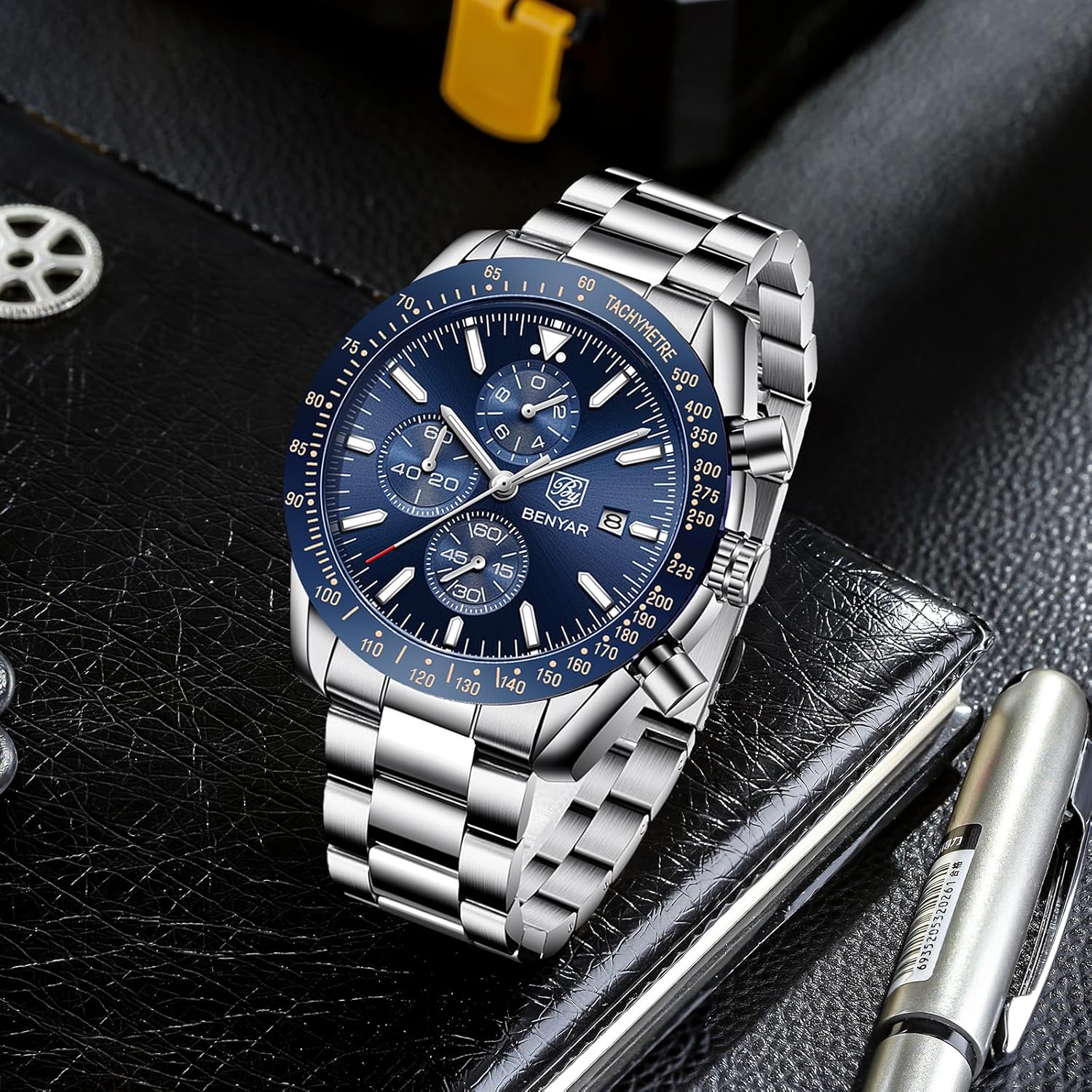 Luxury Waterproof Quartz Wrist Watch Men