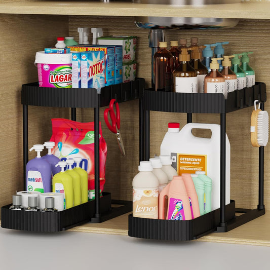 2-Pack Pull-Out Storage Organizers