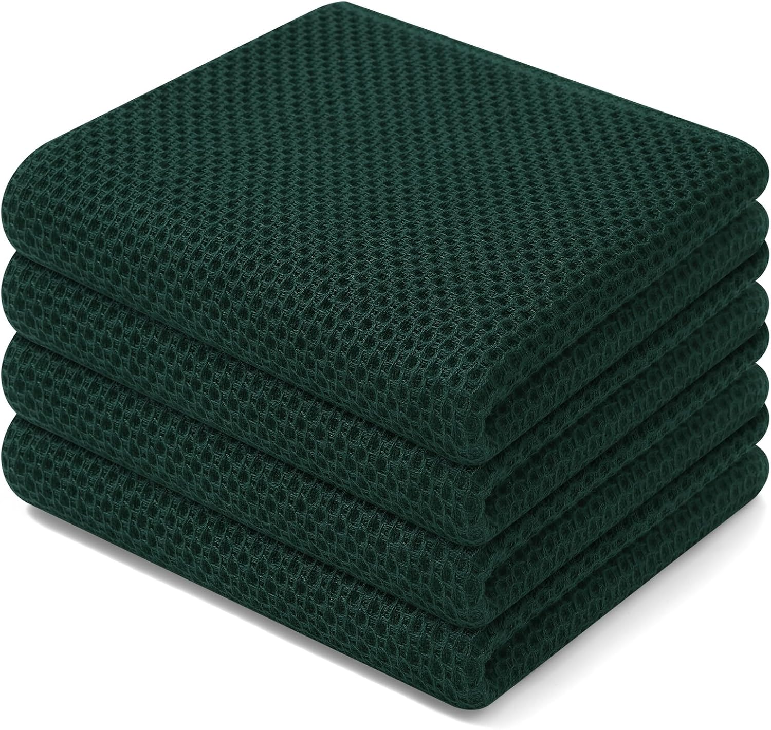 Homaxy 100% Cotton Waffle Dish Cloths