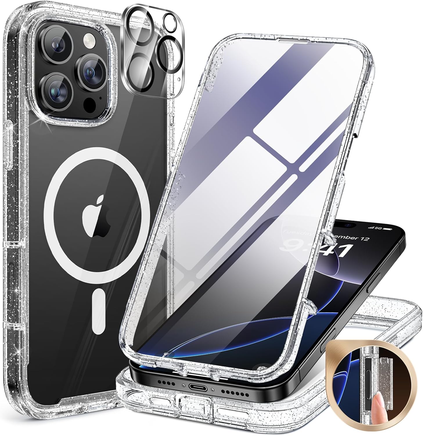 Miracase Magnetic iPhone 16e Case