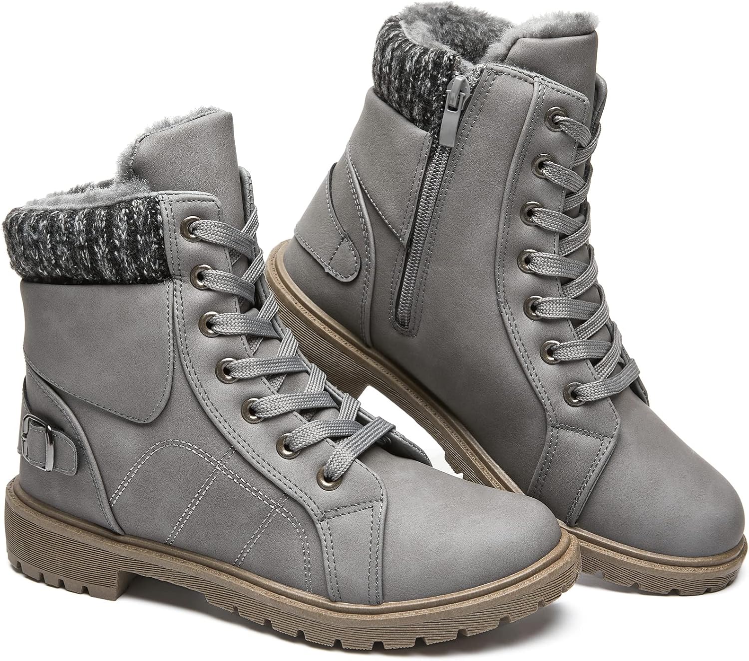 SERNIAL Womens Winter Snow Boots