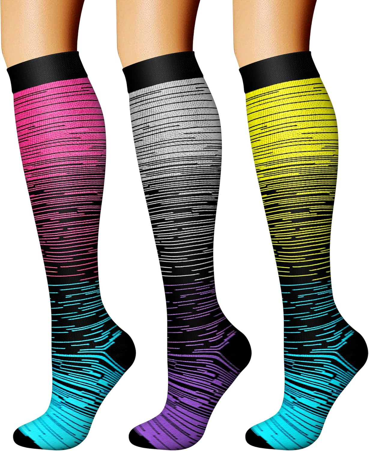 CHARMKING Compression Socks for Men & Wome