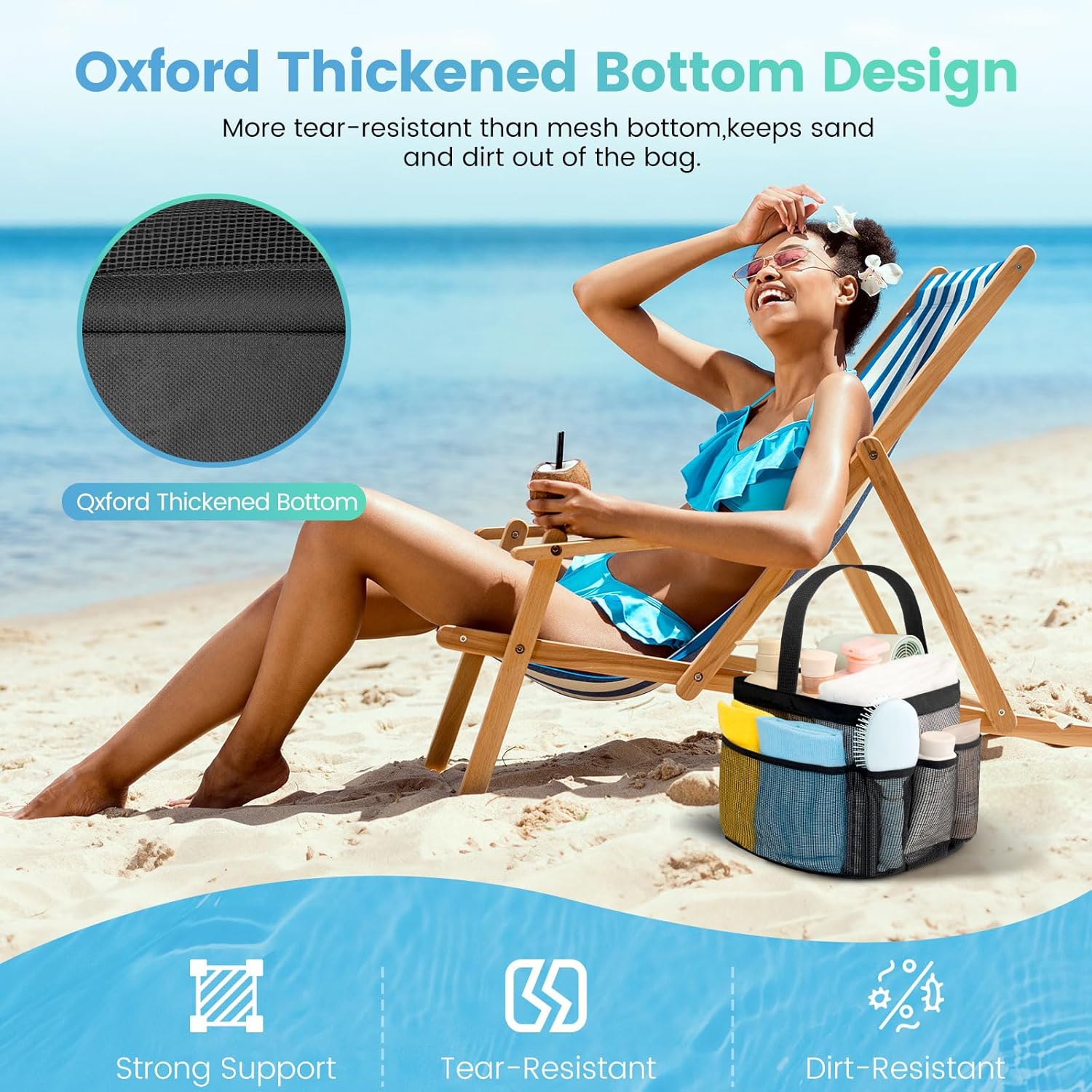 Mesh Shower Caddy for Women