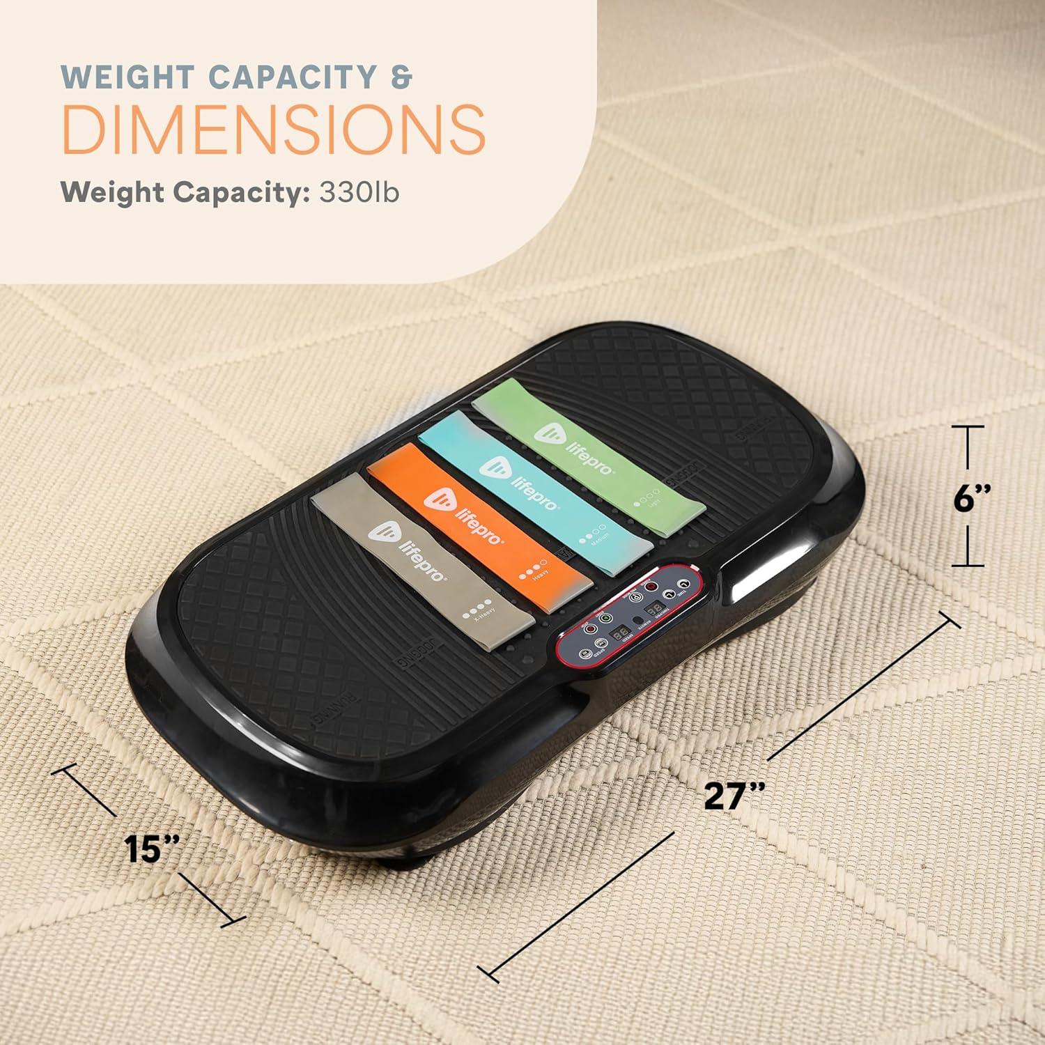 Lifepro Waver Vibration Plate Exercise Machine