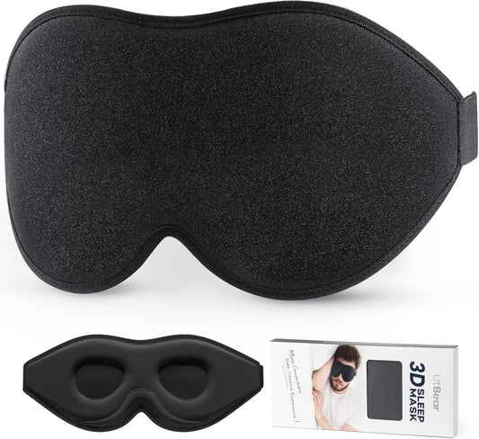 LitBear 3D Sleep Mask for Side Sleepers