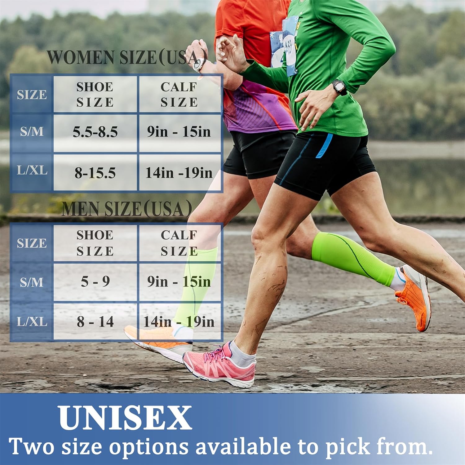 CHARMKING Compression Socks for Men & Wome