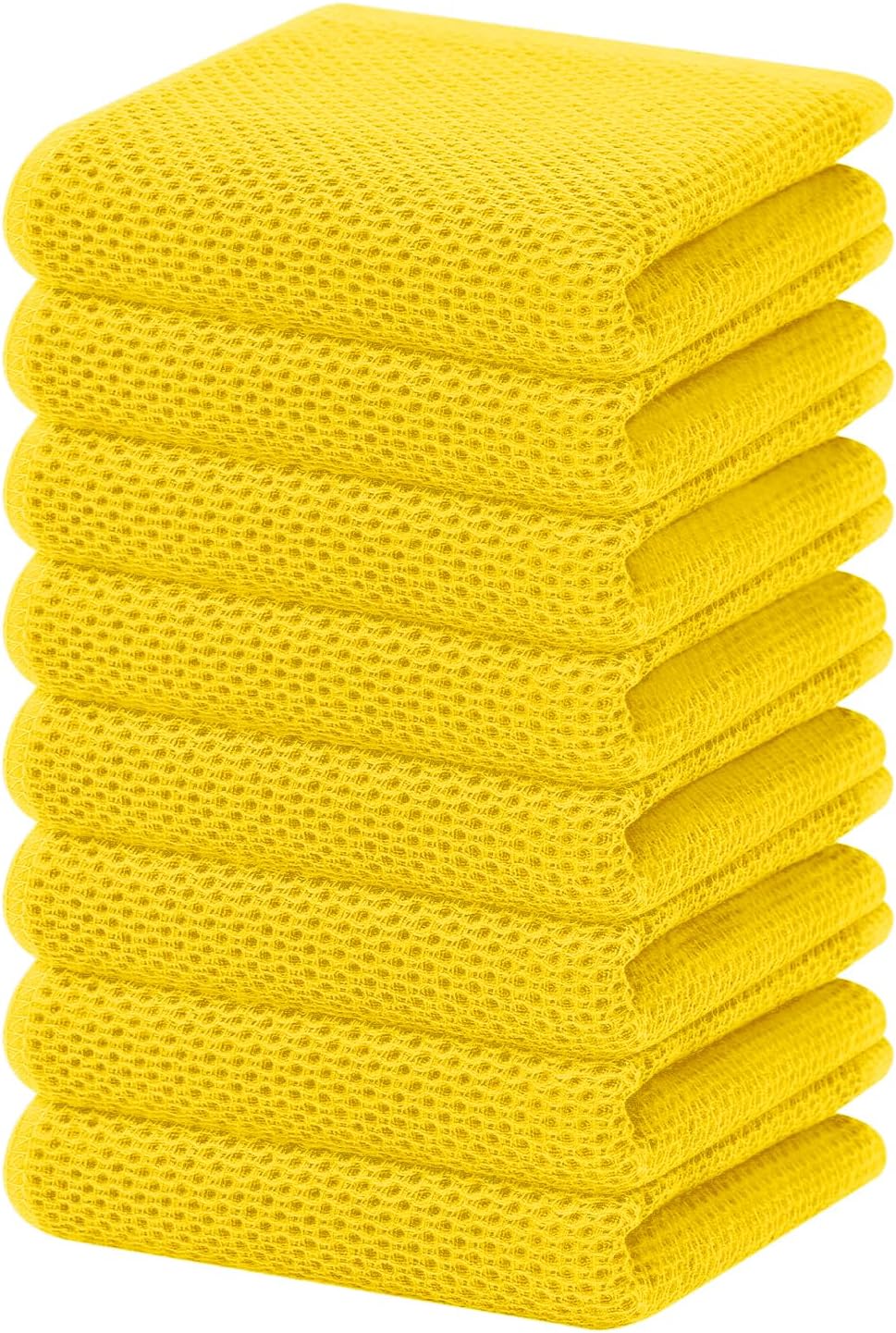 Homaxy 100% Cotton Waffle Dish Cloths