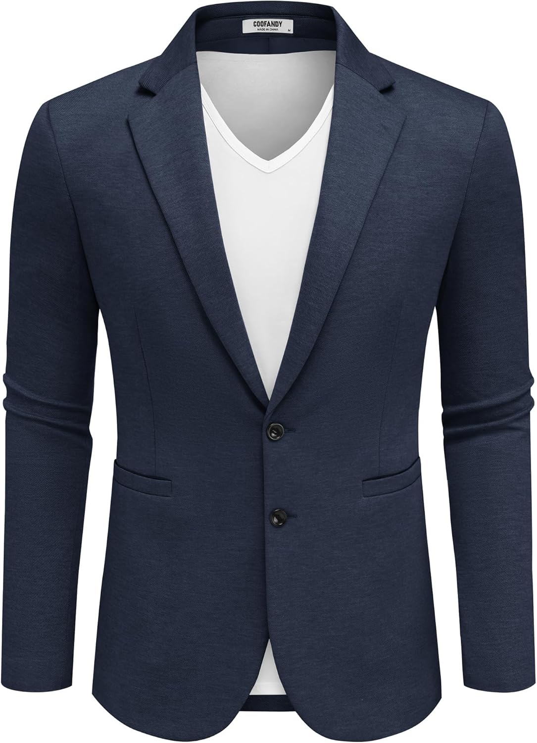 COOFANDY Men’s Casual Knit Blazer Jacket