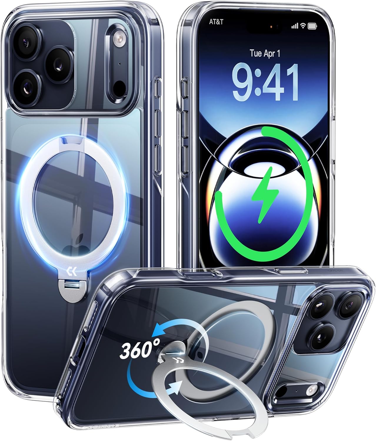 CASEKOO Cosmic Orange for iPhone 17 Pro Max Case