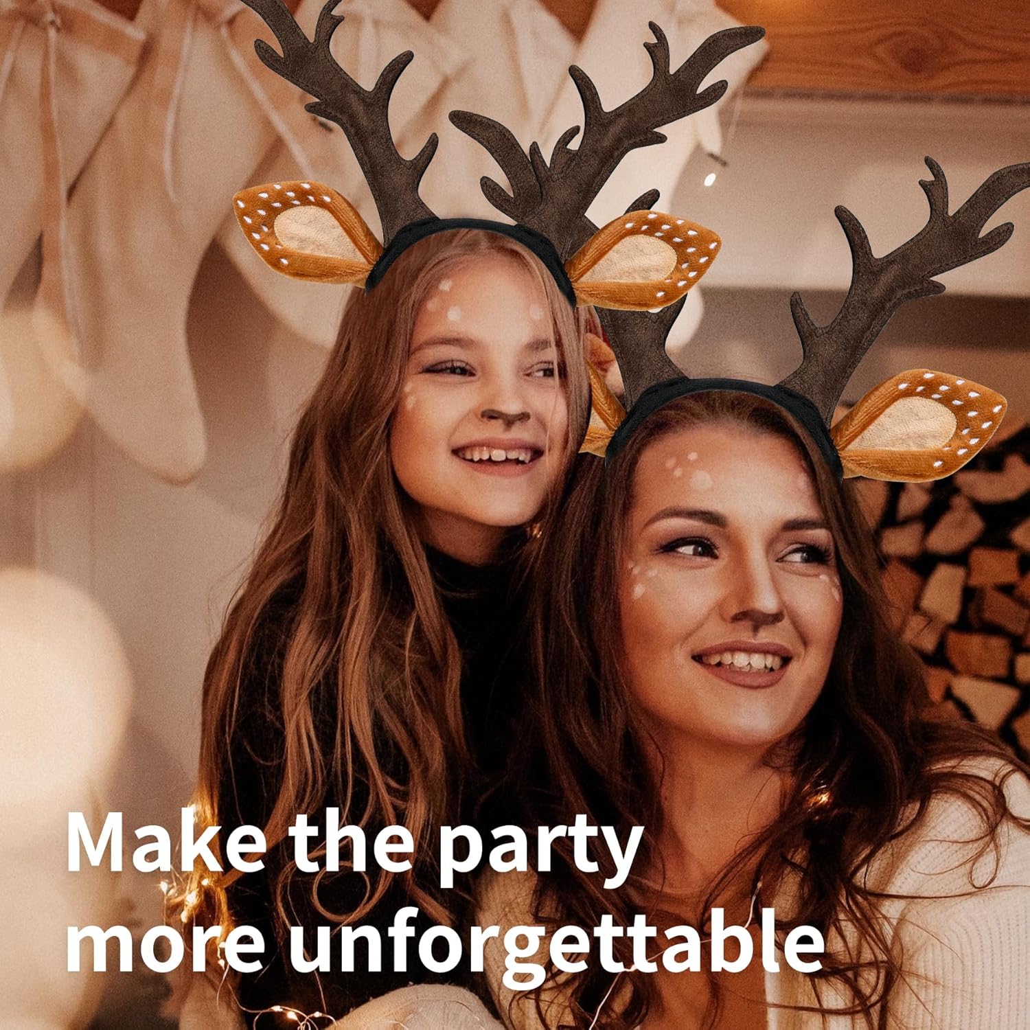 Deer Antlers Headband Deer Costume for Women