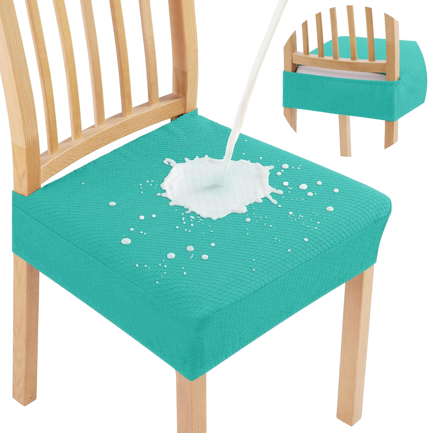 Smiry Waterproof Seat Covers for Dining Room