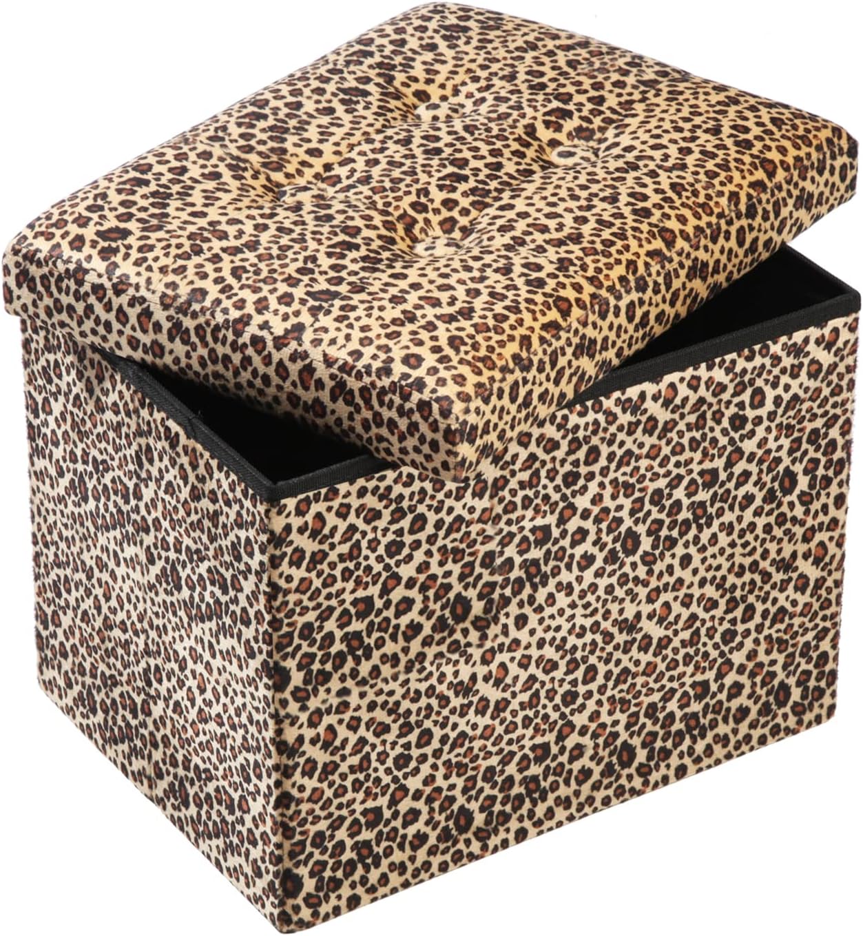 ALASDO Storage Ottoman Footrest Stool Small Ottoman