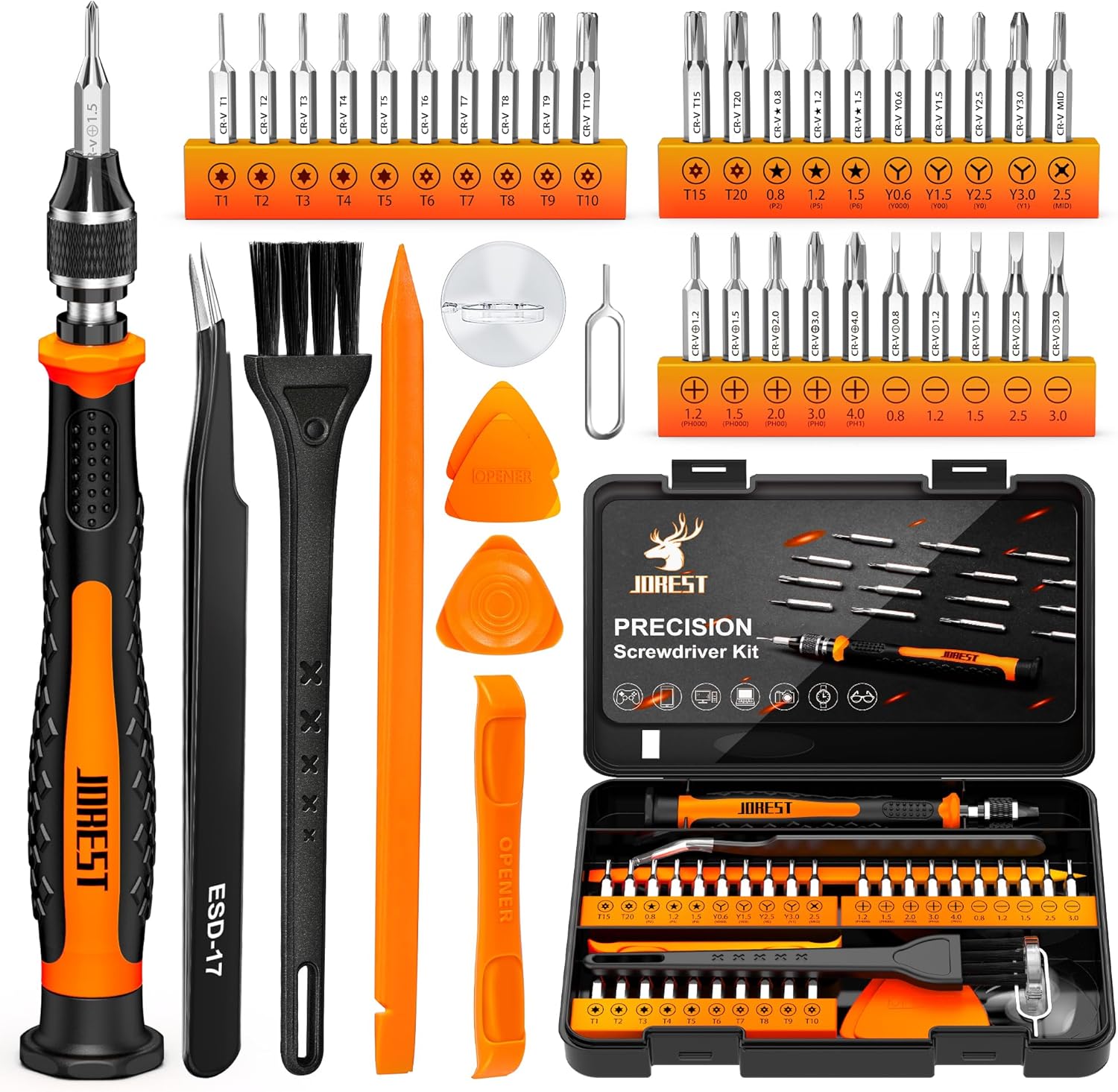 JOREST Precision Screwdriver Set Repair for Electronics