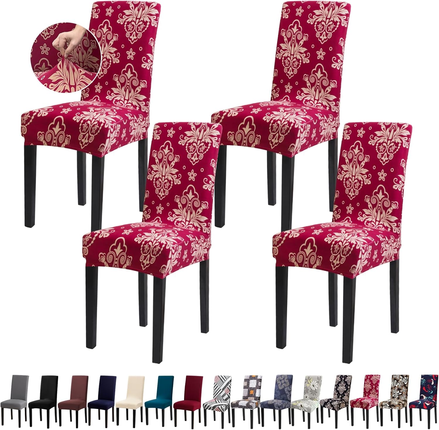 Chair Covers Stretch Kitchen Dining Room